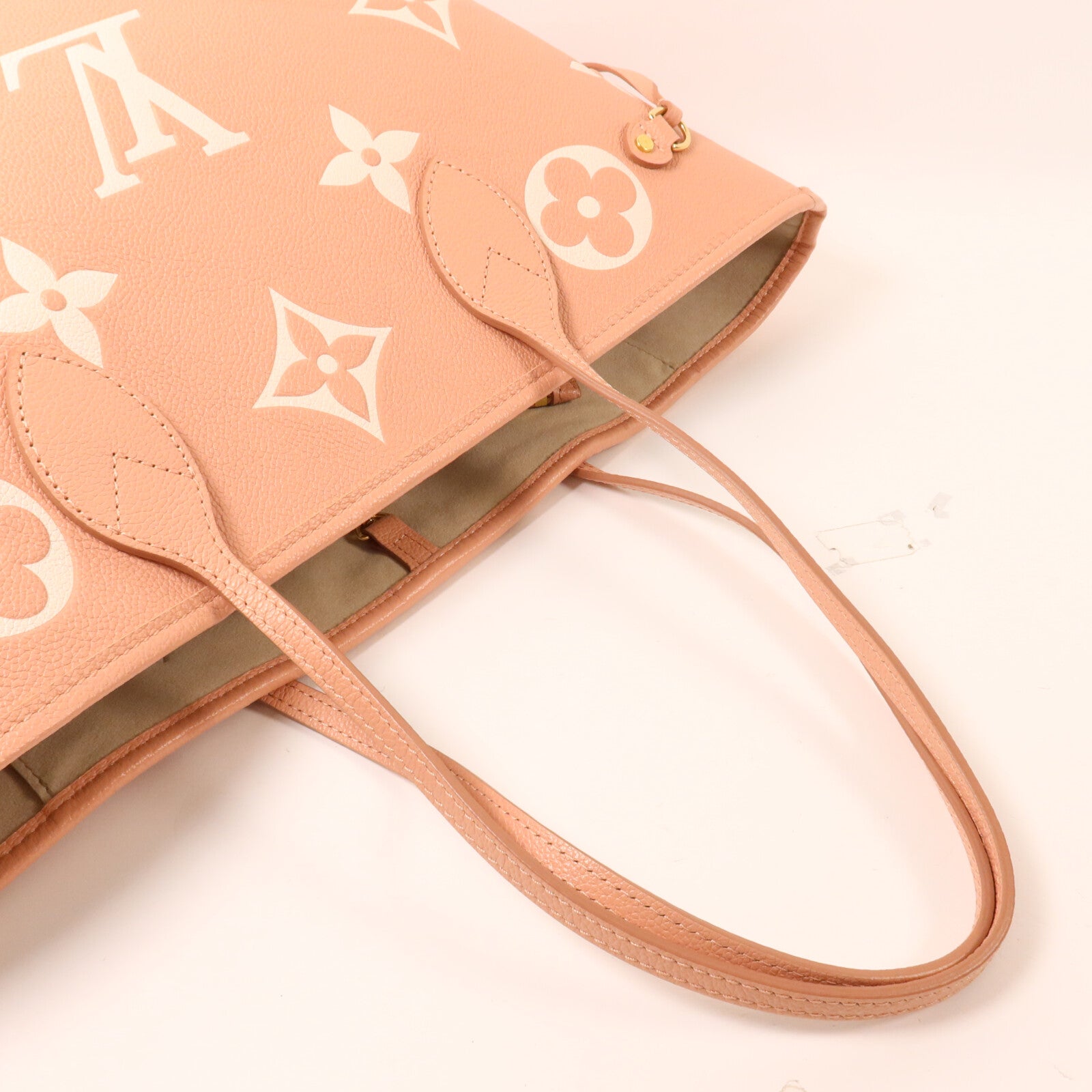 LOUIS VUITTON Monogram Empreinte Neverfull MM手挽袋