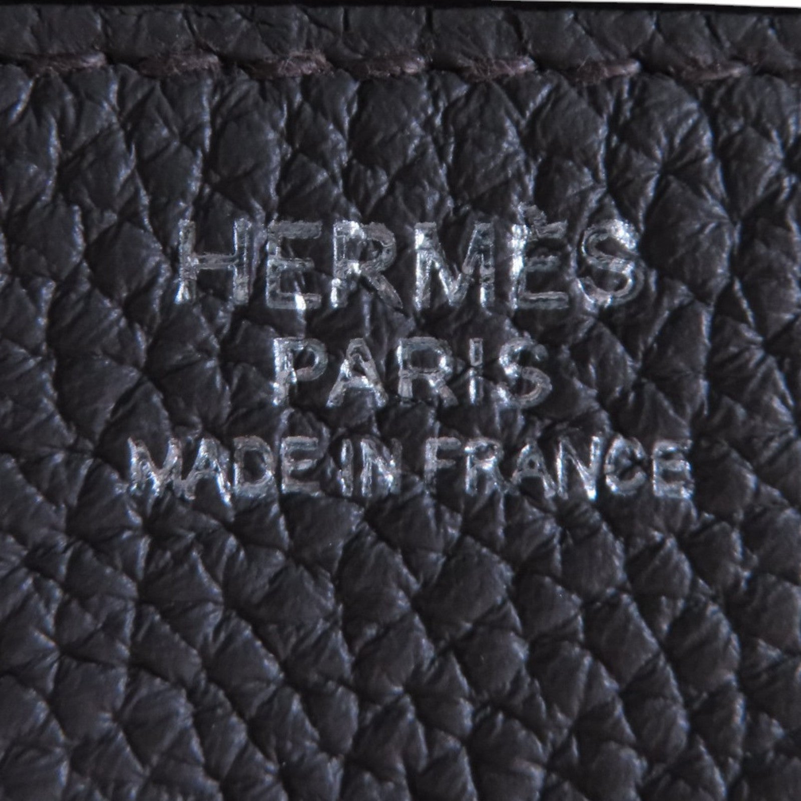 HERMES Togo皮革Hac A Dos PM Shoulder Bag銀扣肩背袋