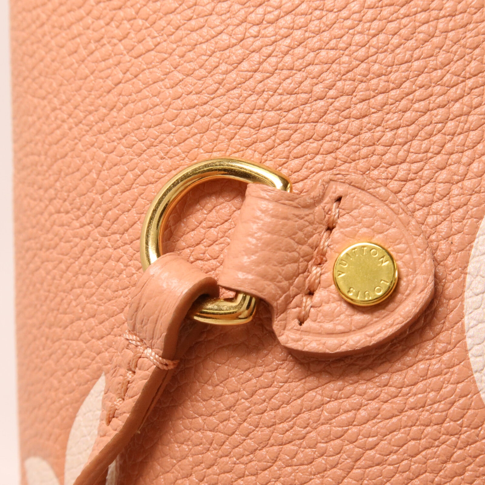 LOUIS VUITTON Monogram Empreinte Neverfull MM手挽袋