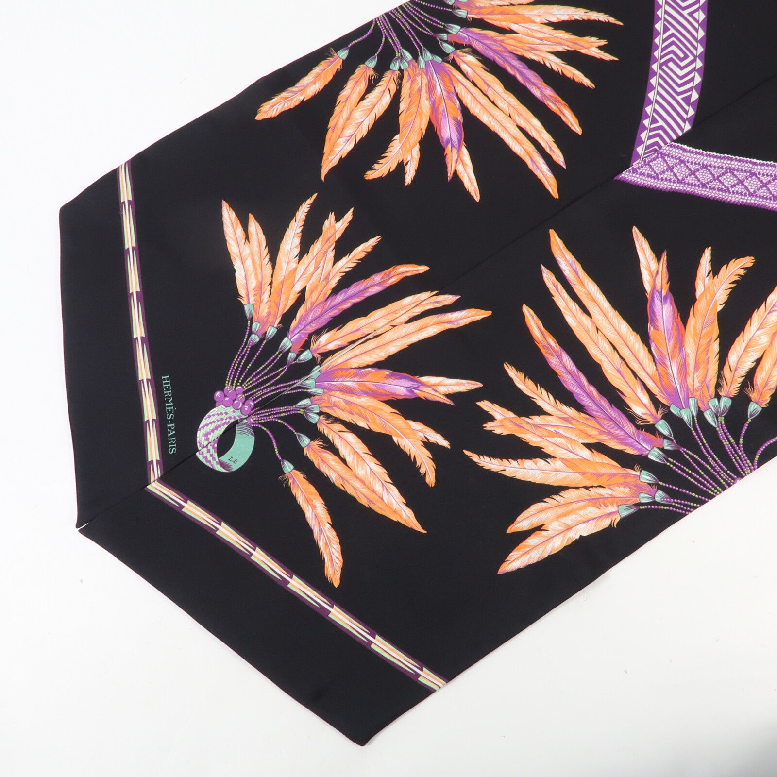 HERMES 絲質Maxi Twilly絲巾