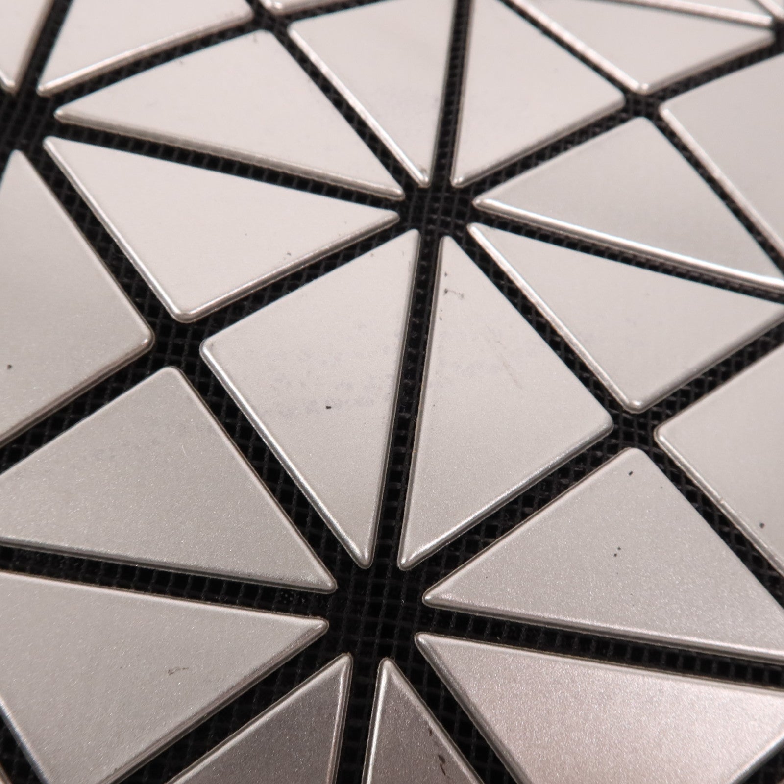 BAO BAO ISSEYMIYAKE PVC Shoulder Bag銀扣肩背袋