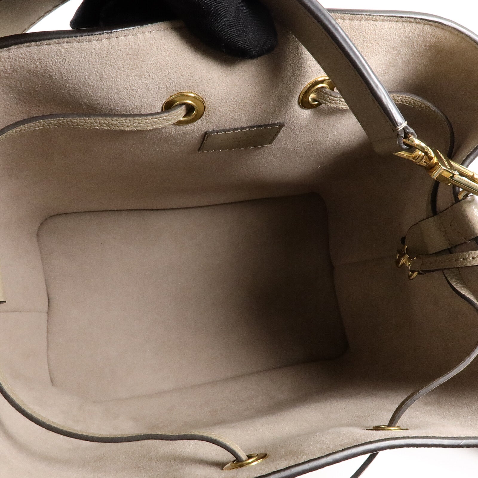 LOUIS VUITTON Monogram Empreinte Neo Noe MM金扣手挽肩背兩用袋