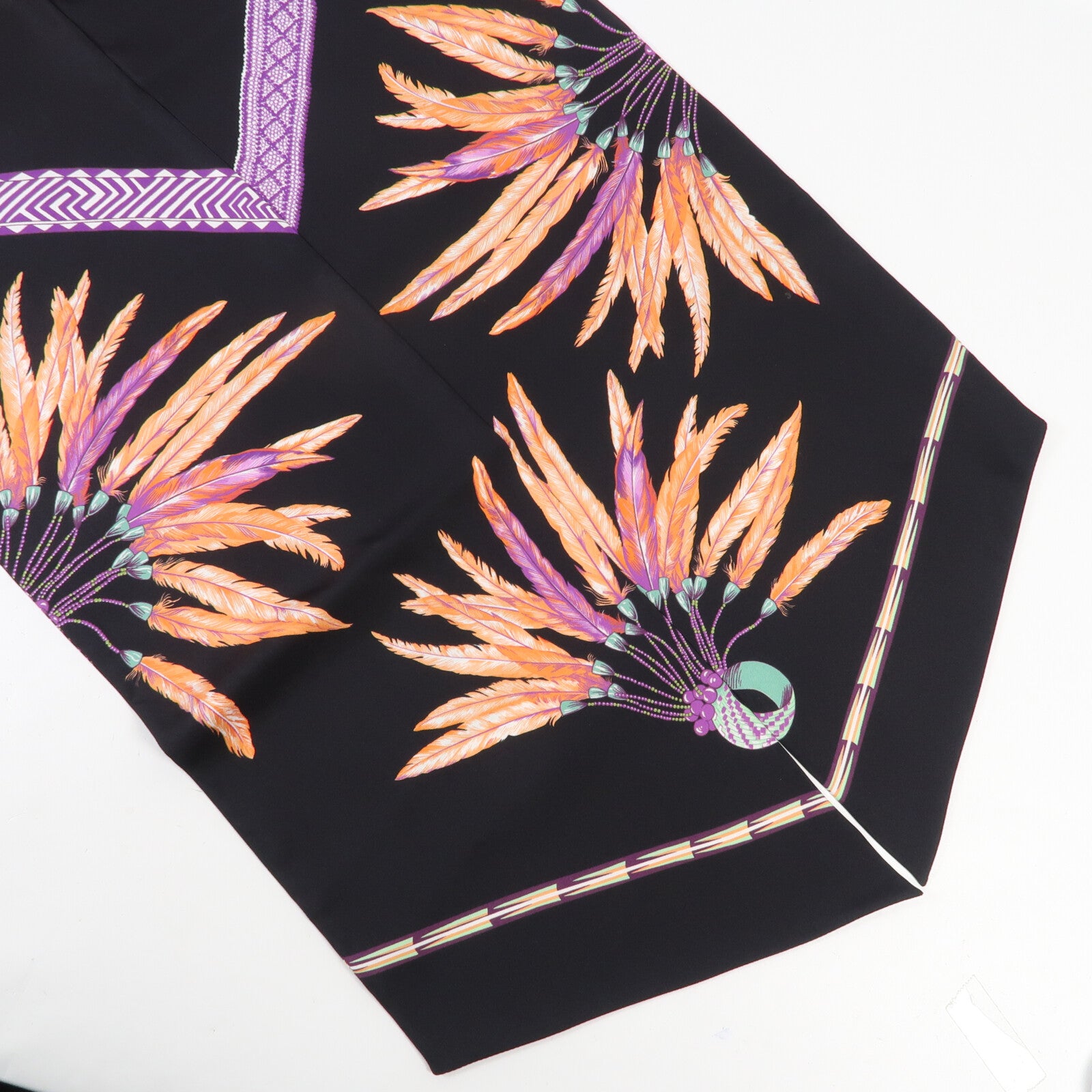 HERMES 絲質Maxi Twilly絲巾