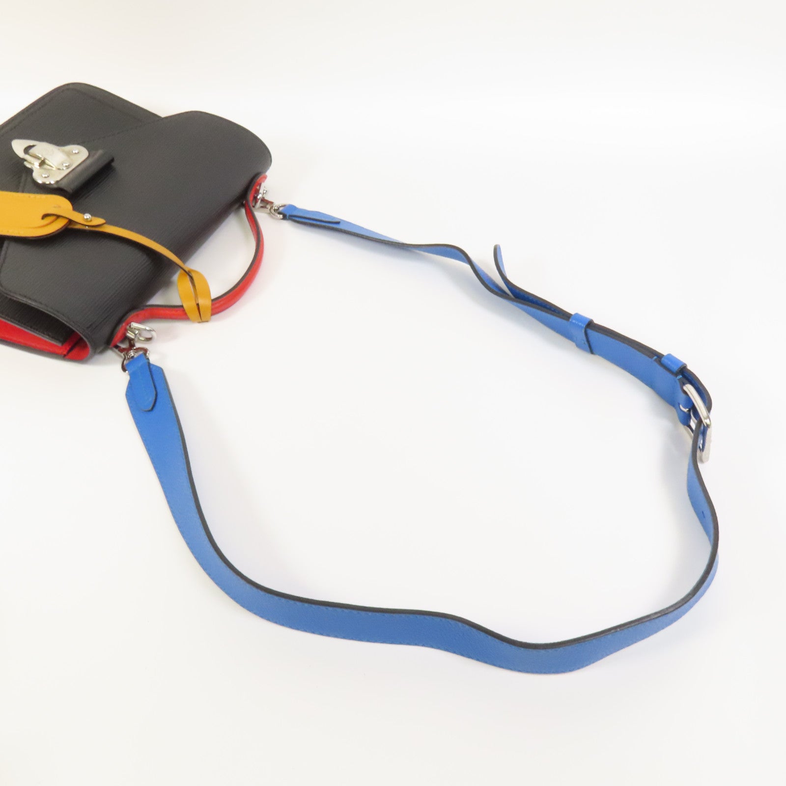 LOUIS VUITTON Epi Noe Monceau銀扣手挽肩背兩用袋