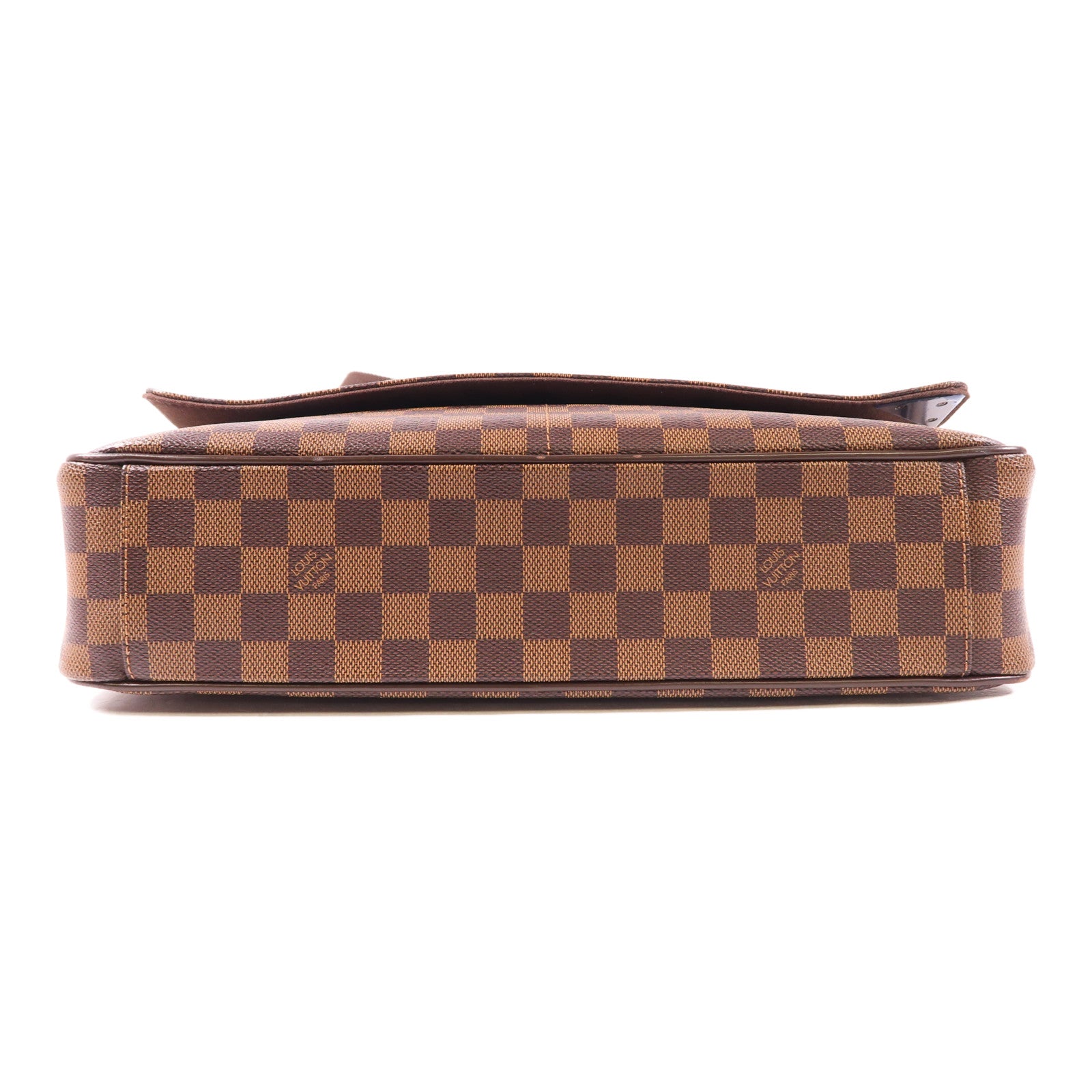 LOUIS VUITTON Damier Shelton GM金扣肩背袋