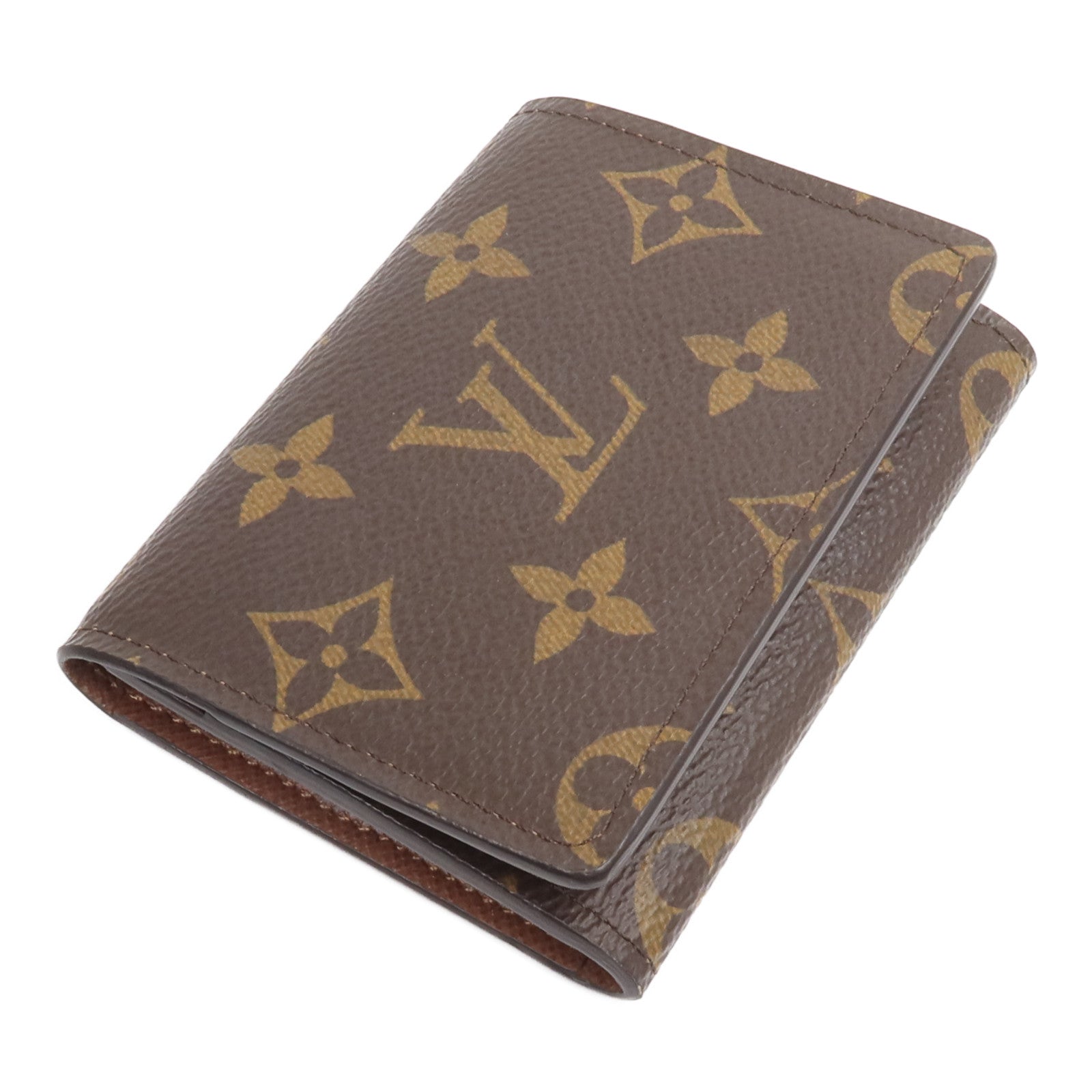 LOUIS VUITTON Monogram Enveloppe Carte De Visite Card Case卡片套