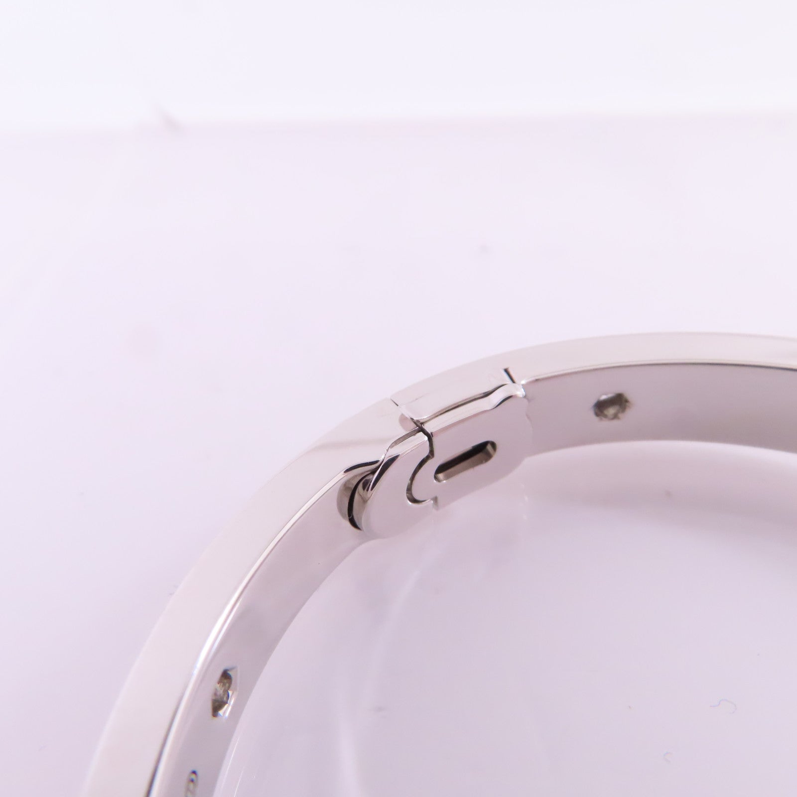 CARTIER 18K白金/鑽石Love Bracelet Full Diamond手鐲Cartier#18
