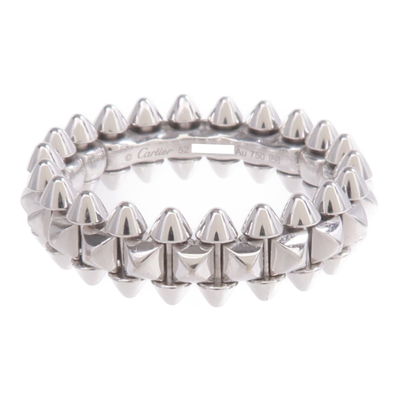 CARTIER 18K白金Clash De Cartier戒指