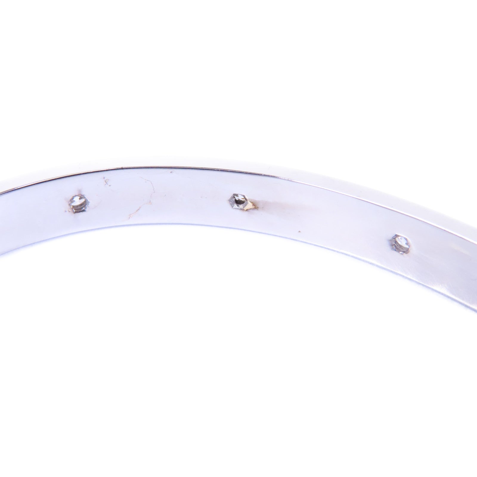 JEWELRY 18K白金Diamond Bangle手鐲