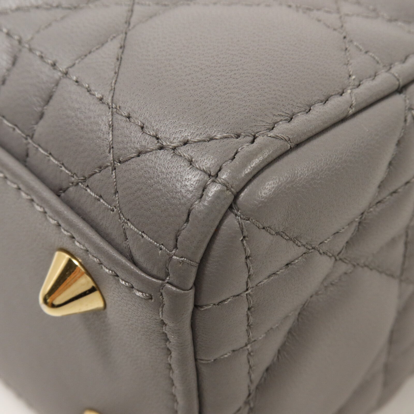 Dior 羊皮皮革Lady Dior Small手挽肩背兩用袋