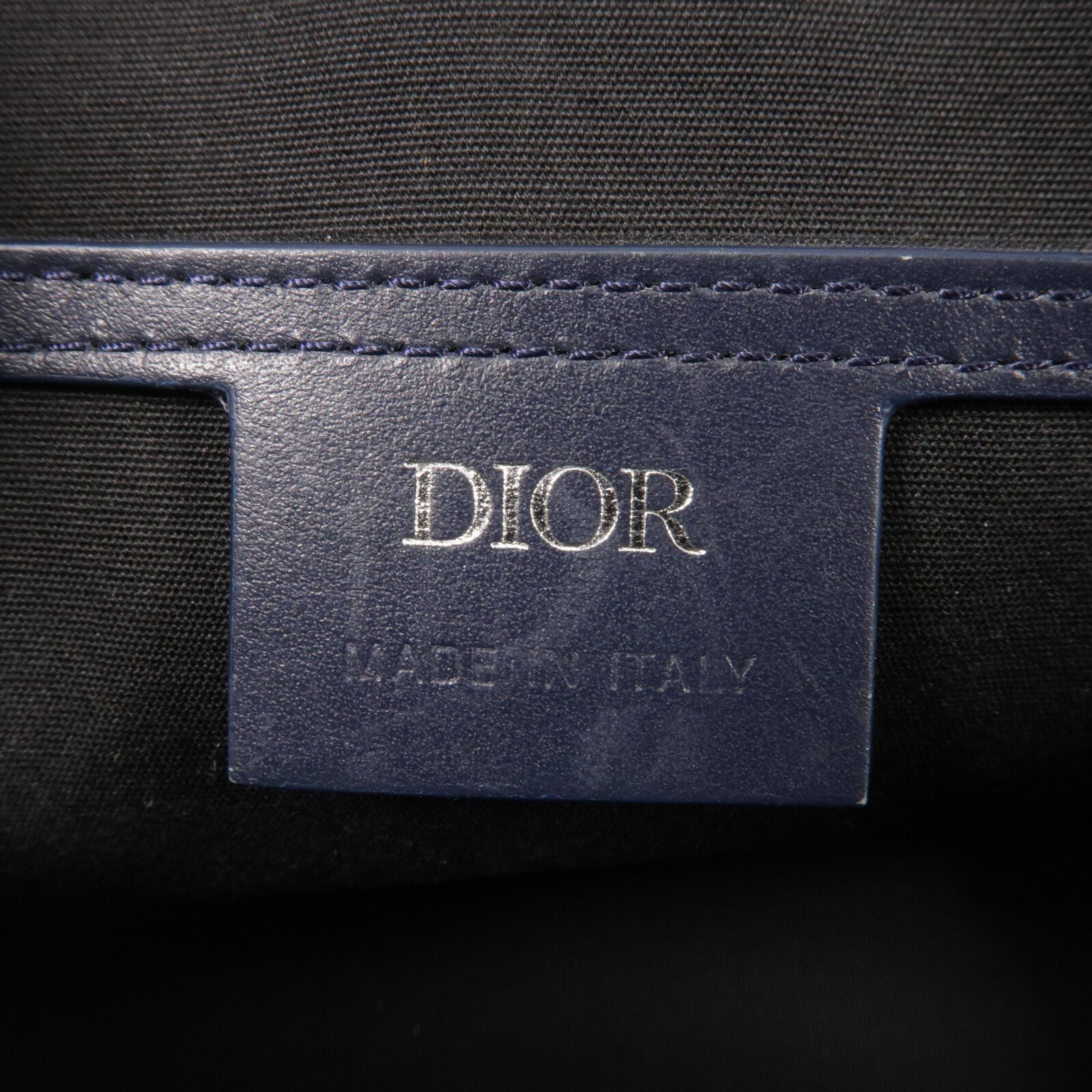 Dior PVC CD Diamond Hit The Road 肩背袋