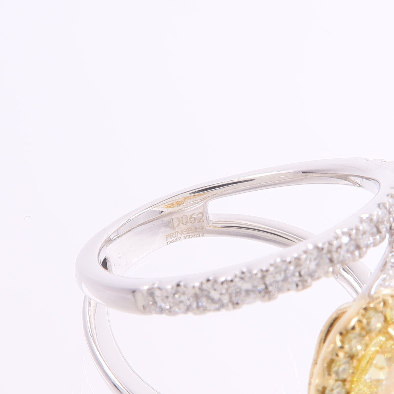 JEWELRY 18K白金/黃金Diamond Ring鑽石戒指