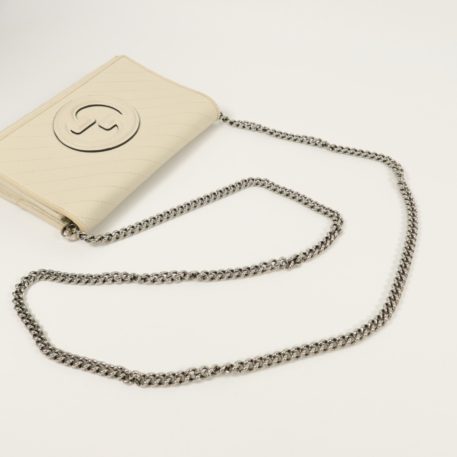 GUCCI 牛皮皮革Blondie Wallet On Chain鏈帶肩背袋