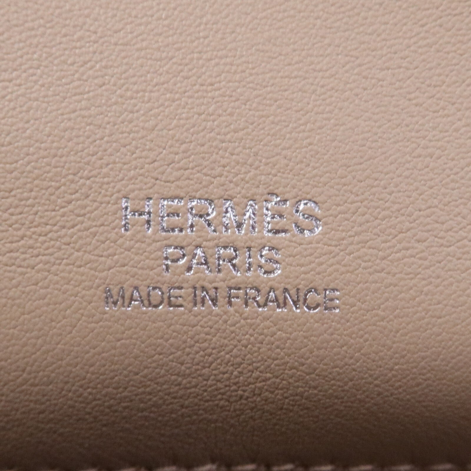 HERMES Swift皮革Mini Berline銀扣肩背袋Argile/Rose Sakura