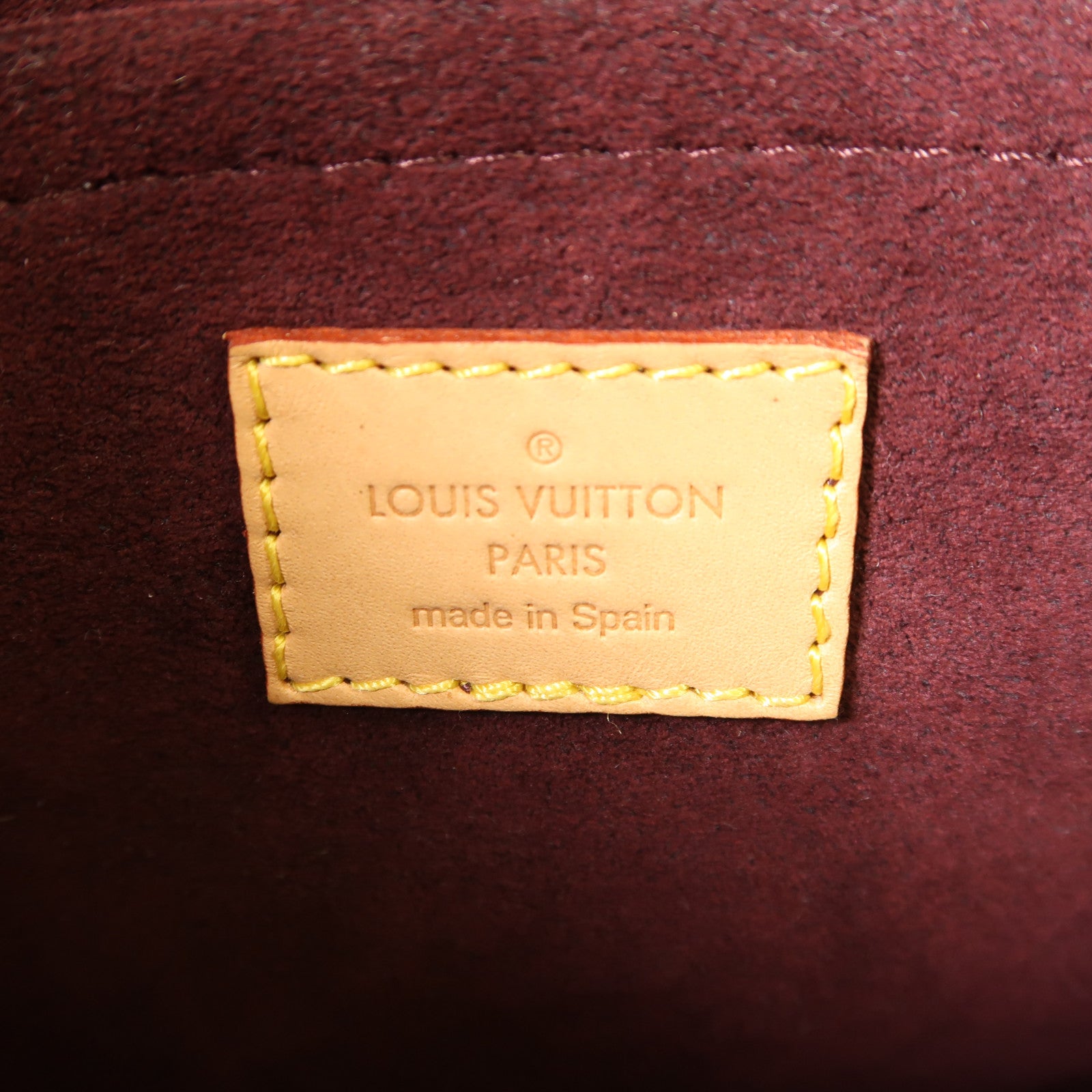 LOUIS VUITTON Monogram Montaigne MM金扣手挽肩背兩用袋