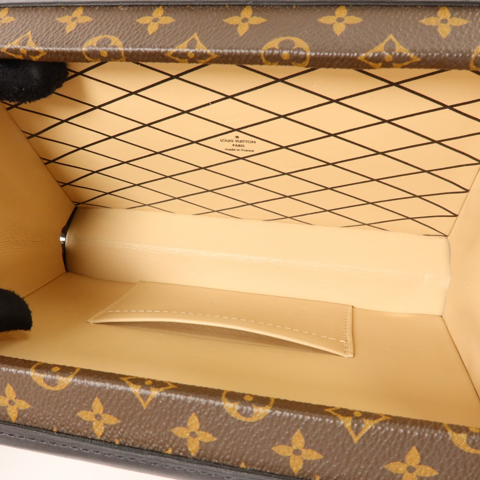 LOUIS VUITTON Monogram Petite Malle金扣肩背袋