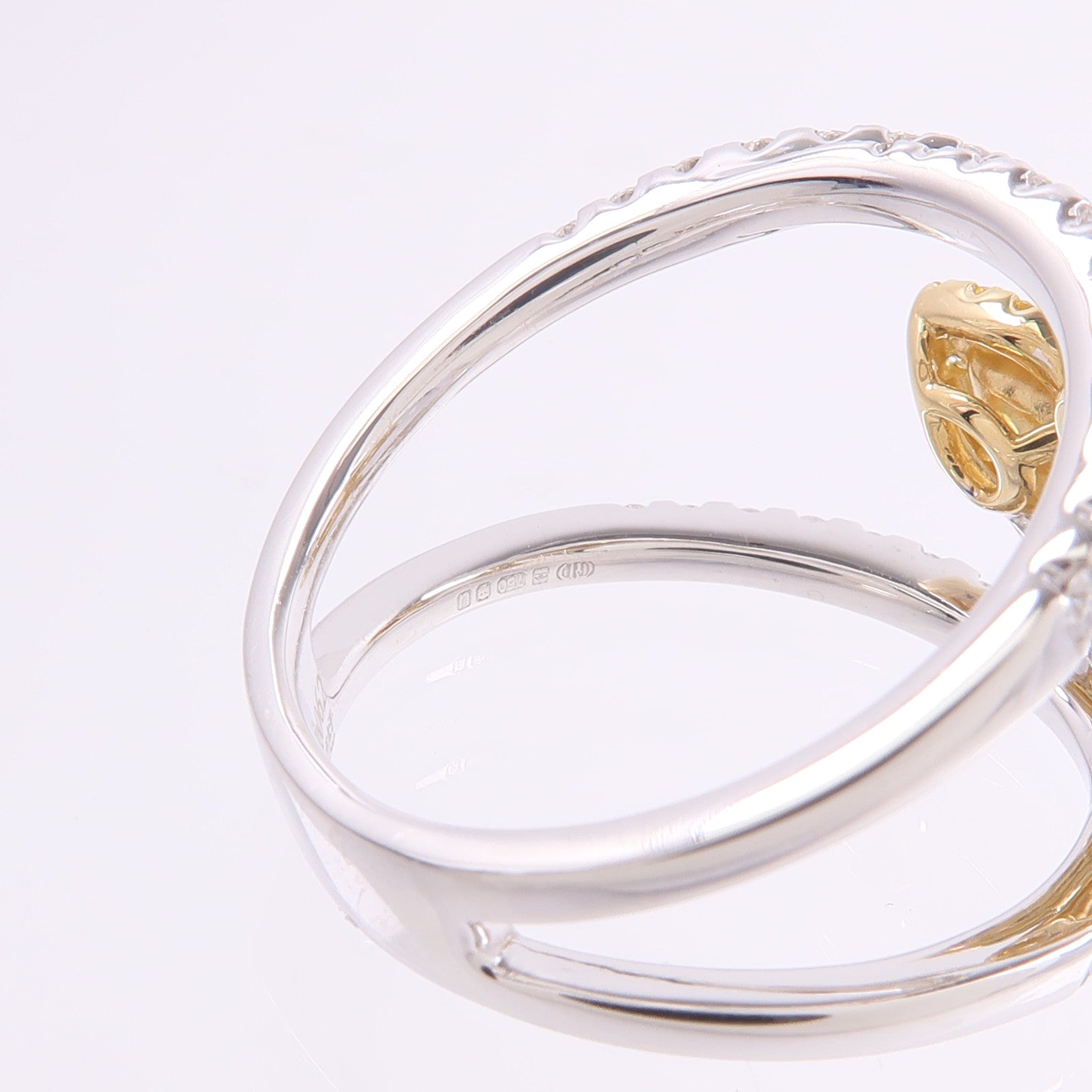 JEWELRY 18K白金/黃金Diamond Ring鑽石戒指