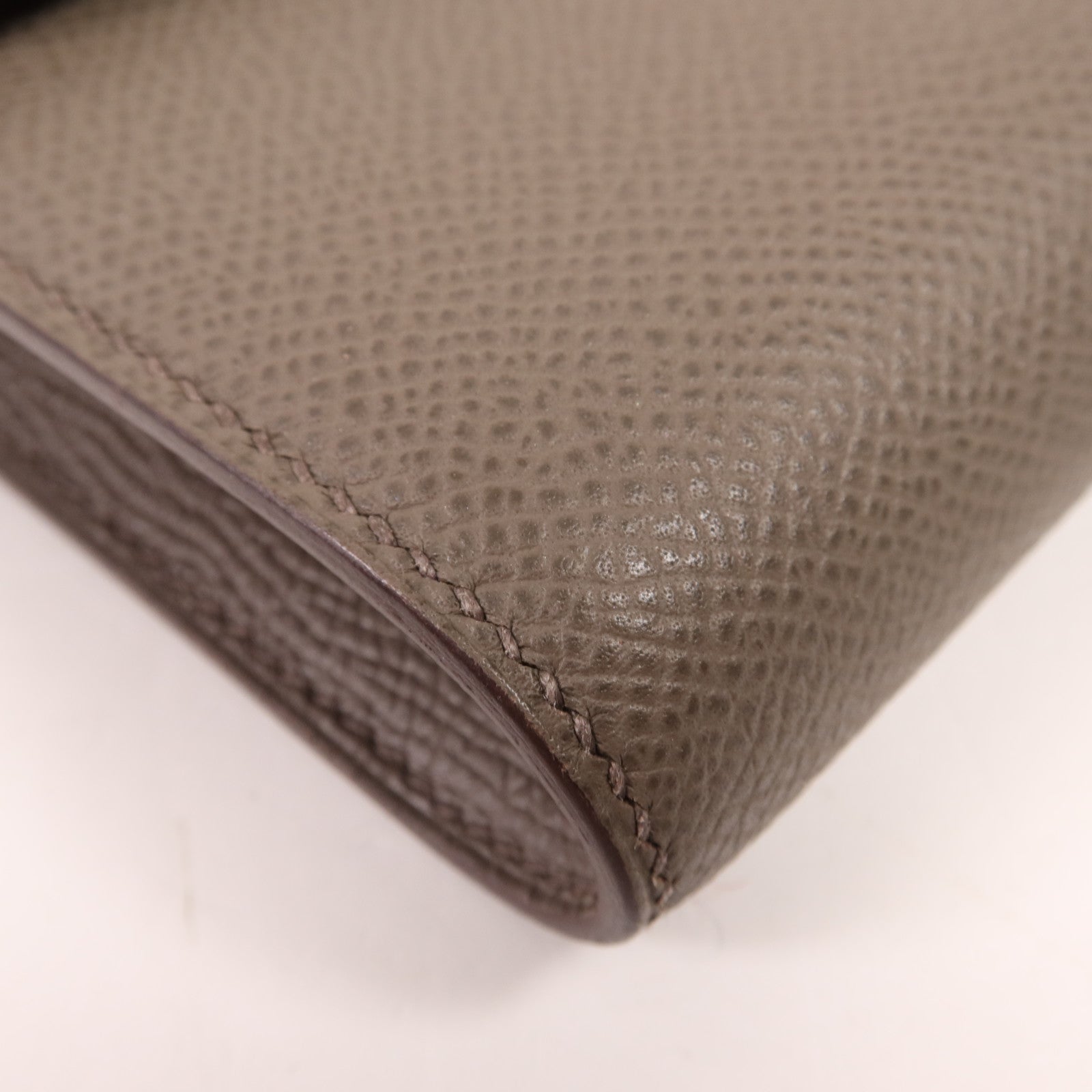 HERMES Epsom皮革Constance To Go金扣肩背袋Etain