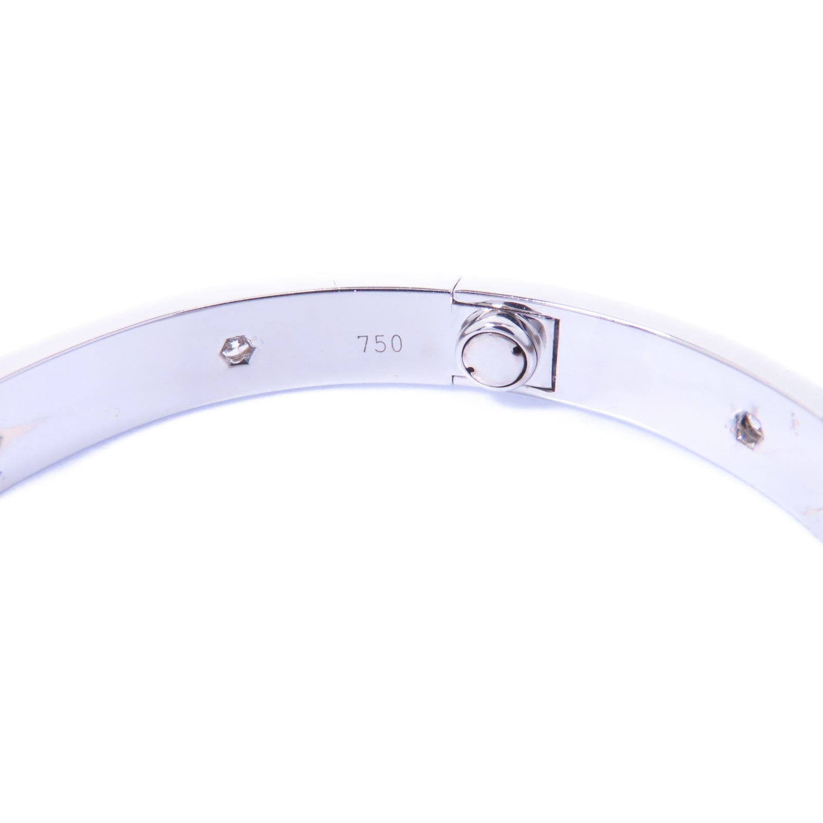 JEWELRY 18K白金Diamond Bangle手鐲
