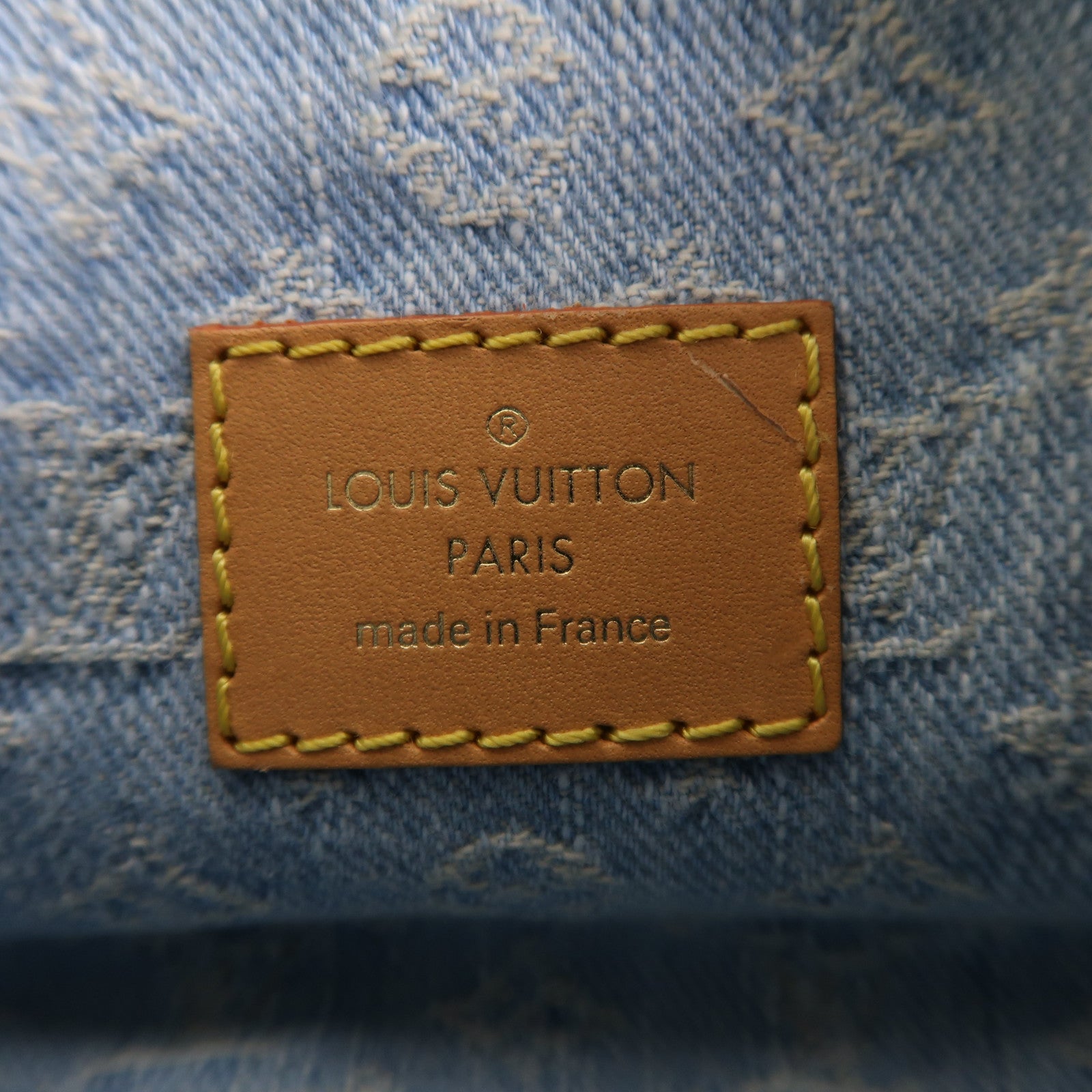 LOUIS VUITTON 【激減優惠】Monogram Denim Loop金扣手挽肩背兩用袋