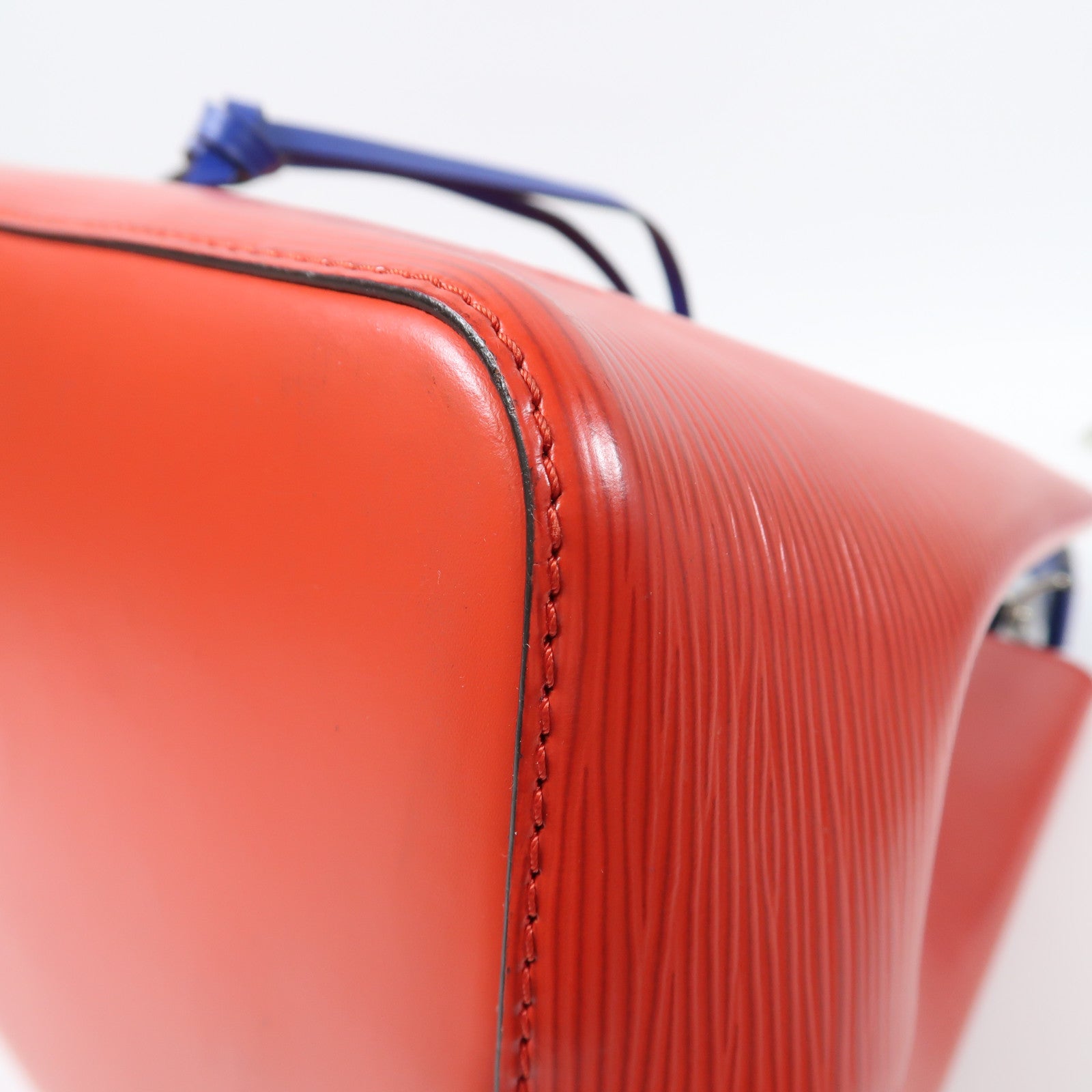 LOUIS VUITTON Epi NeoNoe MM銀扣手挽肩背兩用袋紅色藍色