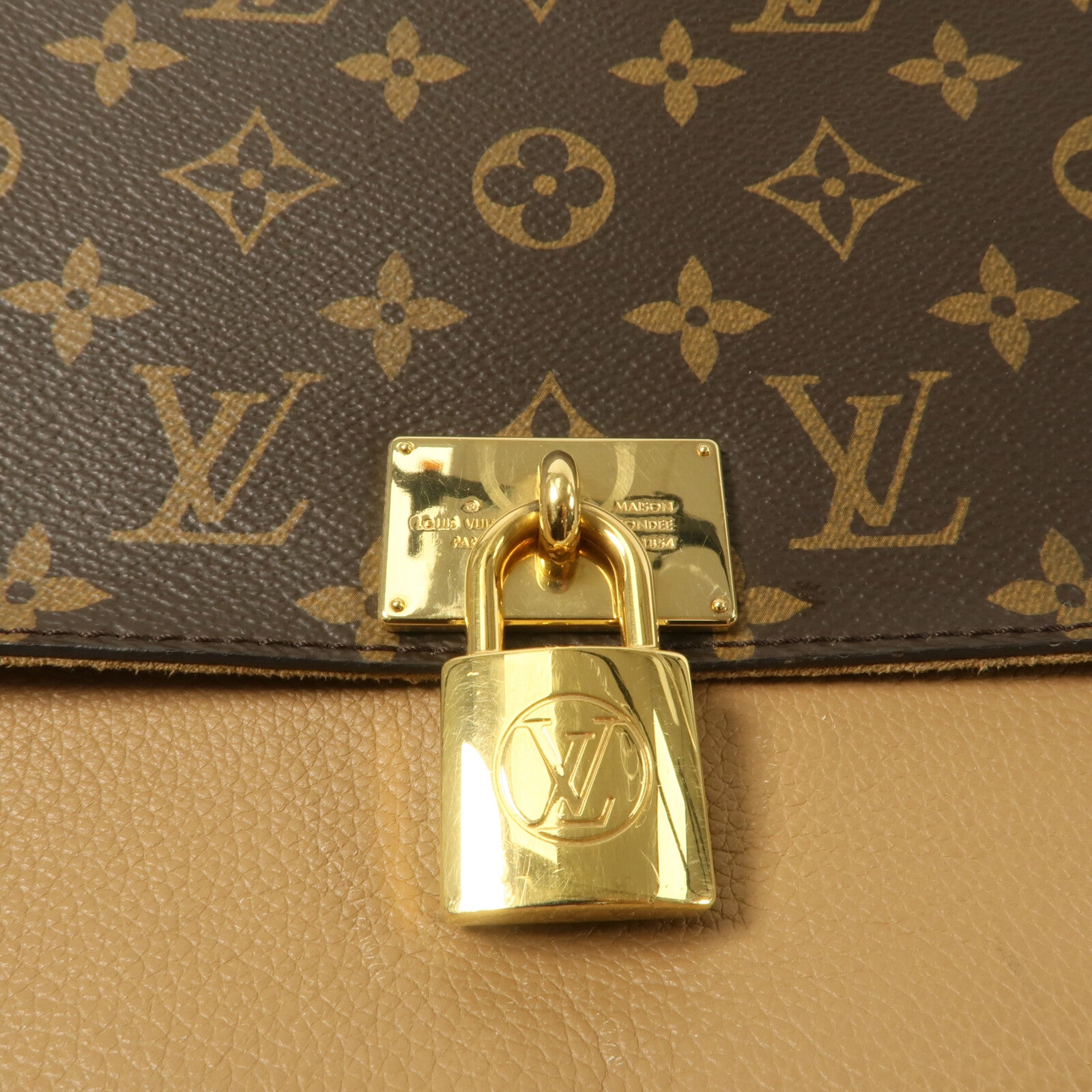 LOUIS VUITTON Monogram Marignan手挽肩背兩用袋