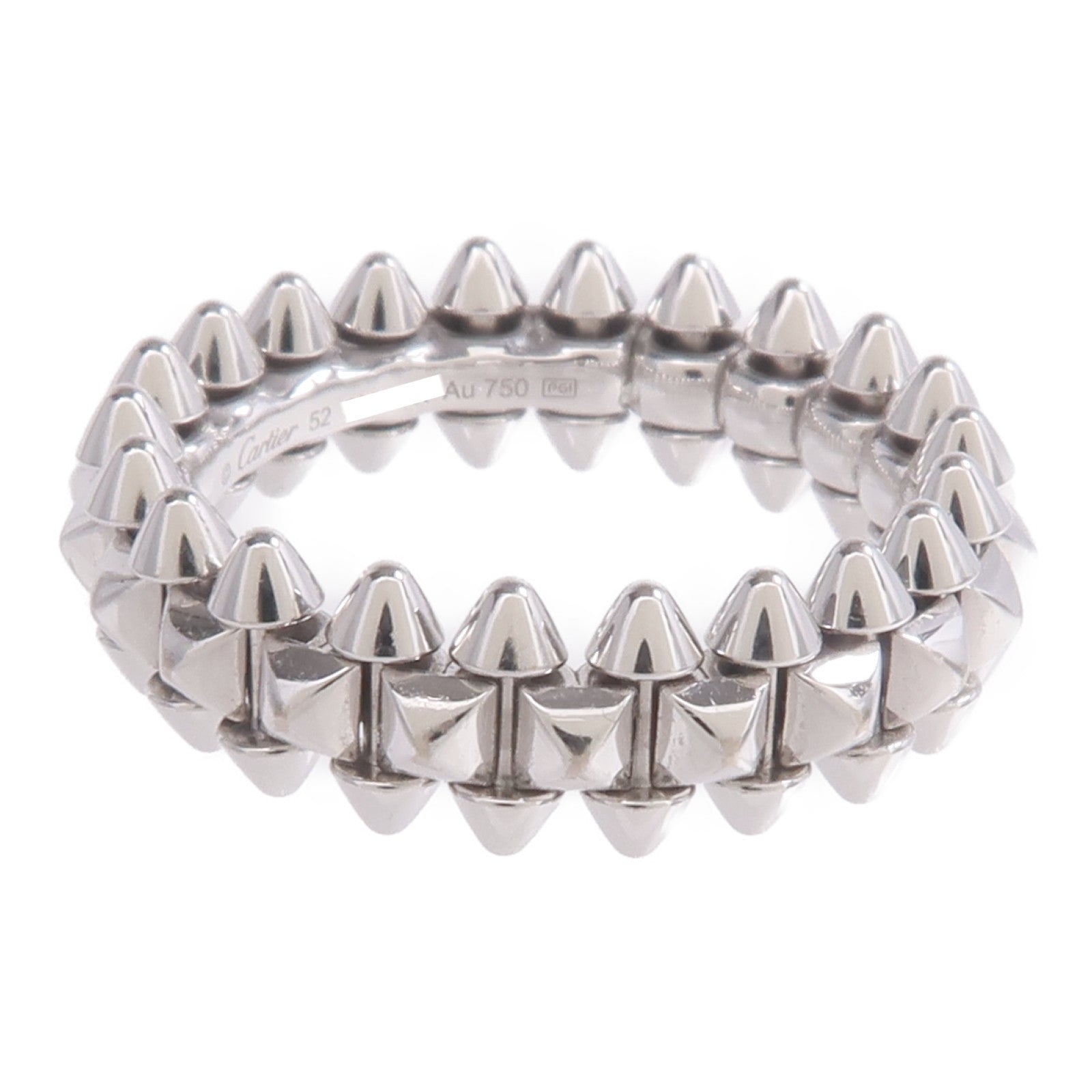 CARTIER 18K白金Clash De Cartier戒指