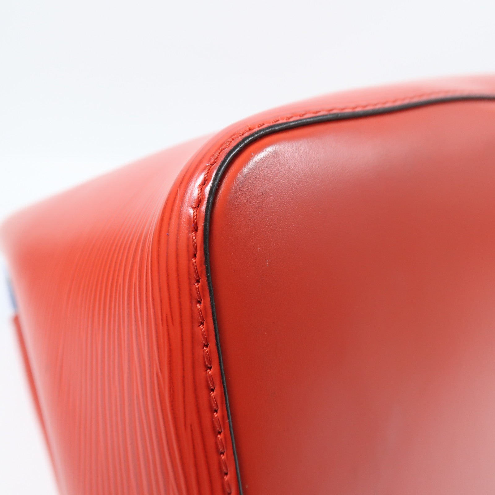 LOUIS VUITTON Epi NeoNoe MM銀扣手挽肩背兩用袋紅色藍色