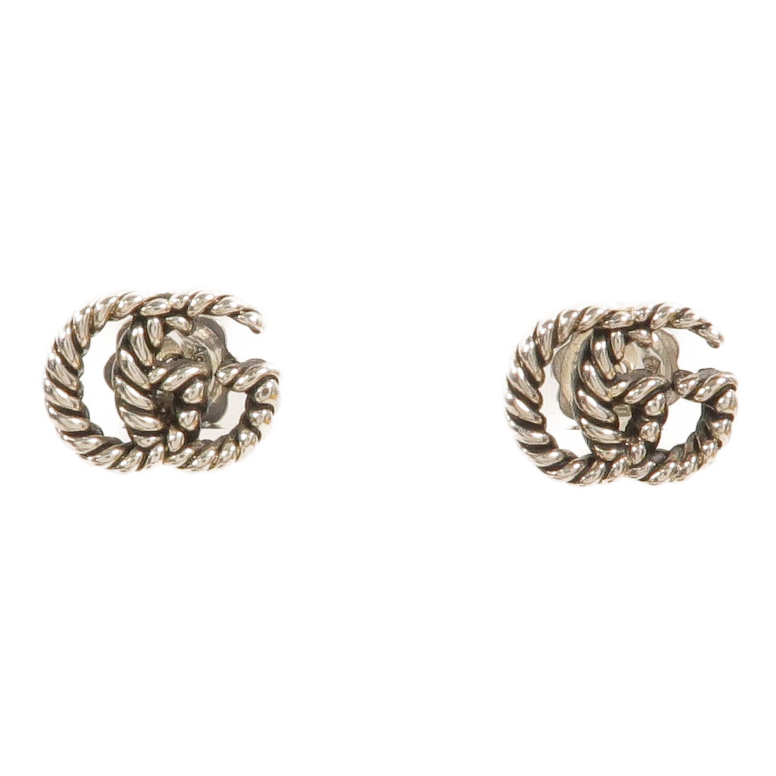 GUCCI 925純銀Marmont Stud Earrings耳環