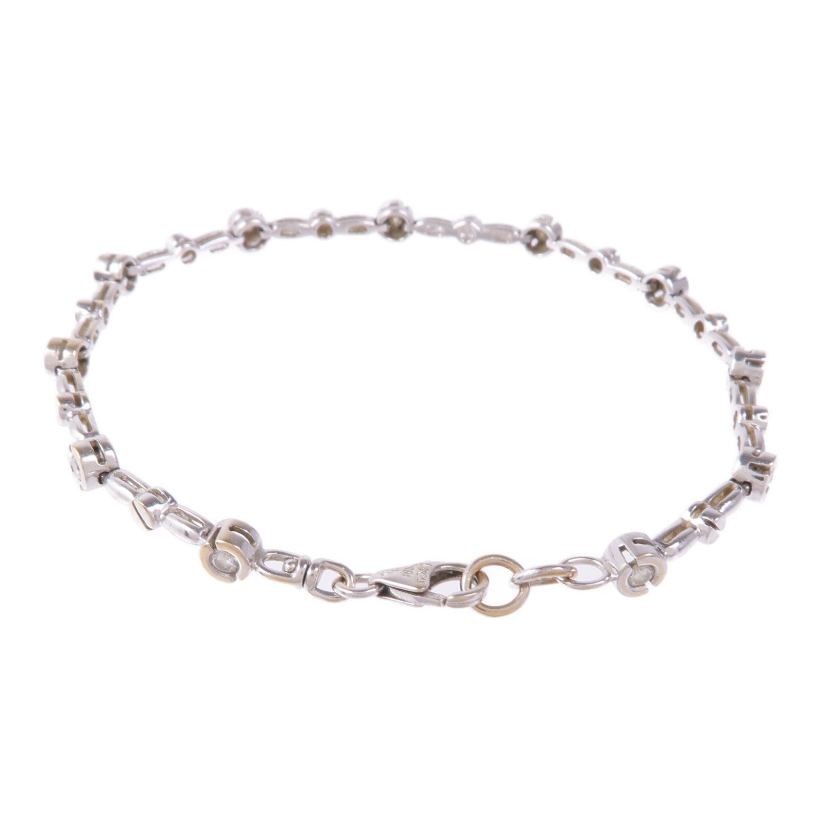 JEWELRY 【激減優惠】18K白金Diamond Bracelet鑽石手鏈