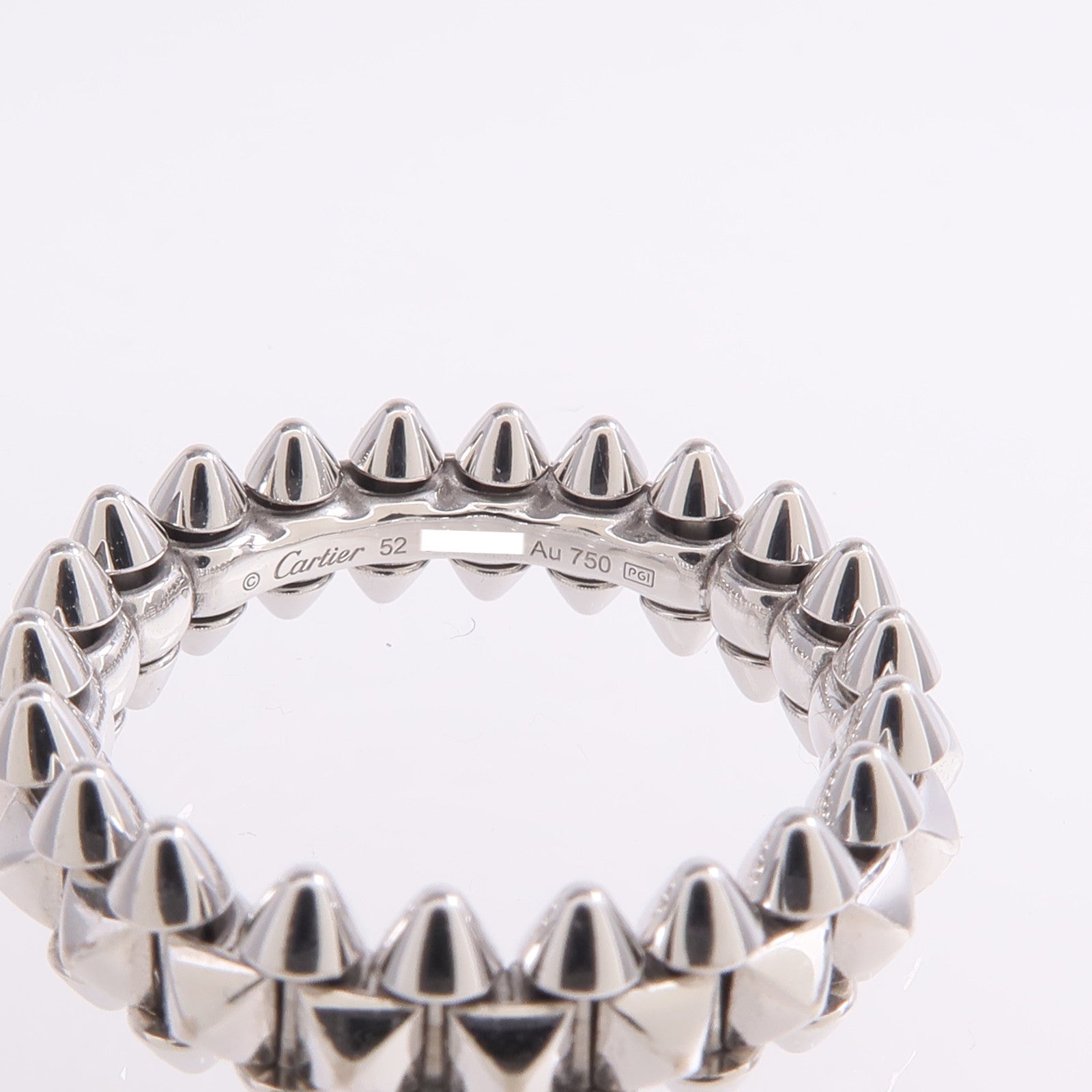 CARTIER 18K白金Clash De Cartier戒指