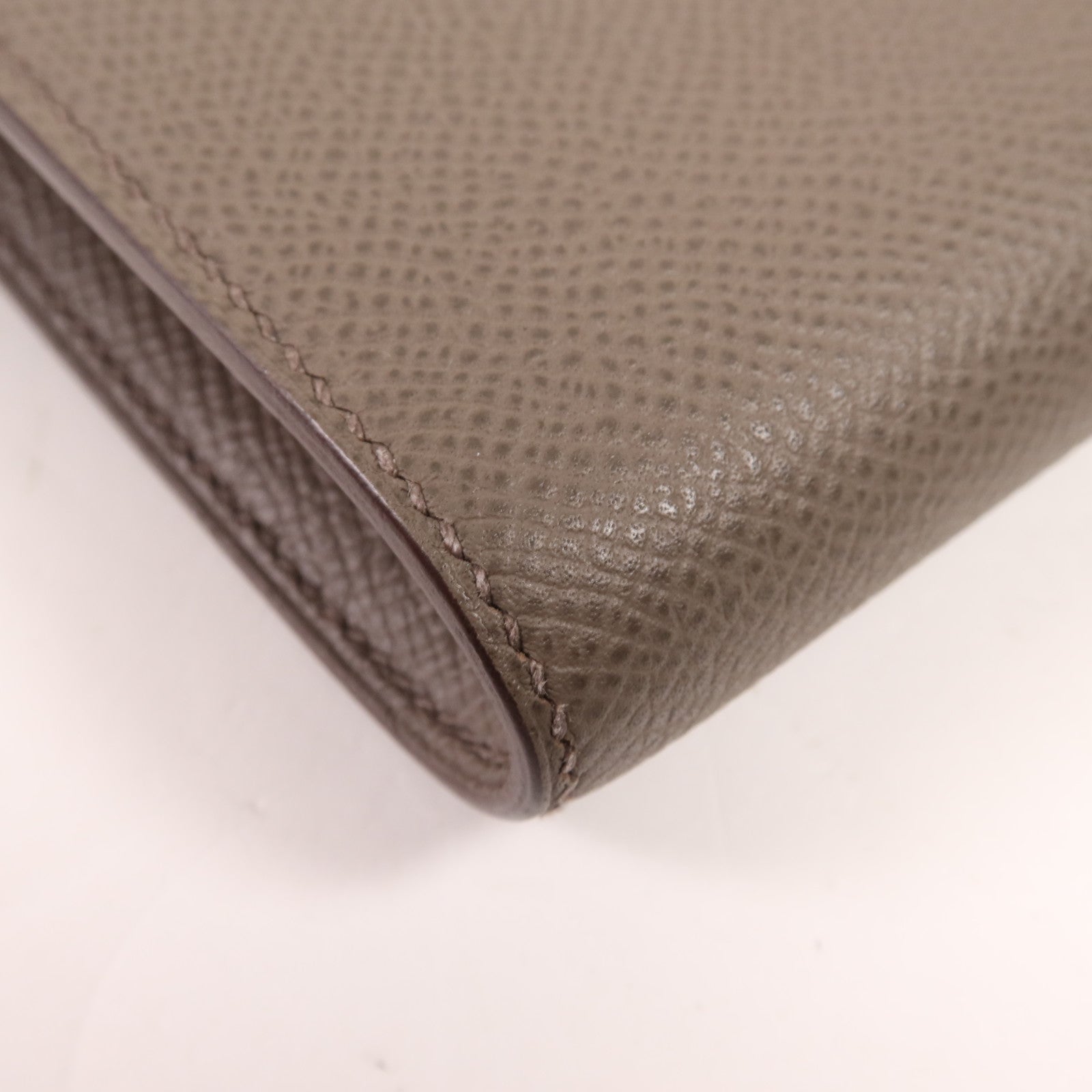 HERMES Epsom皮革Constance To Go金扣肩背袋Etain