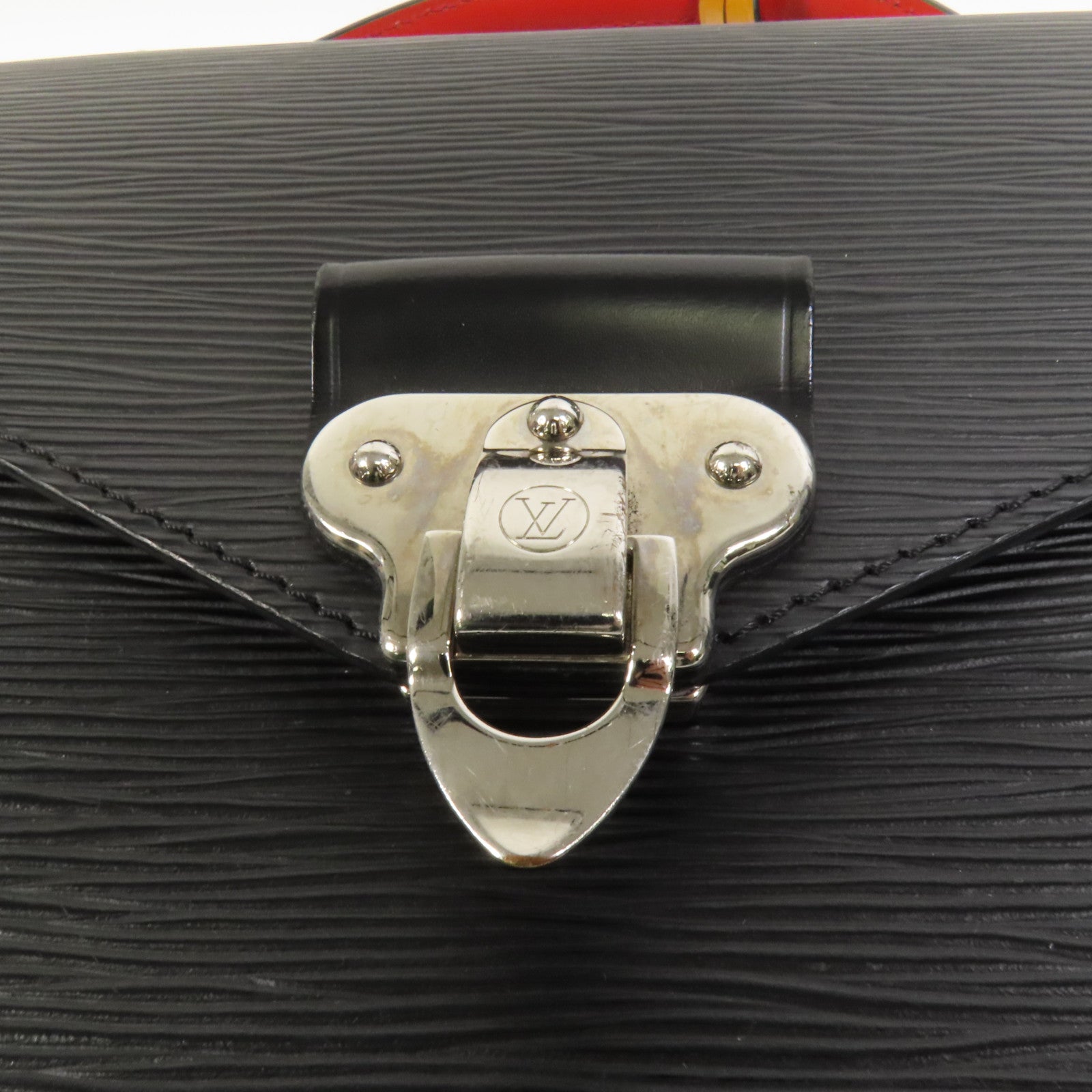 LOUIS VUITTON Epi Noe Monceau銀扣手挽肩背兩用袋