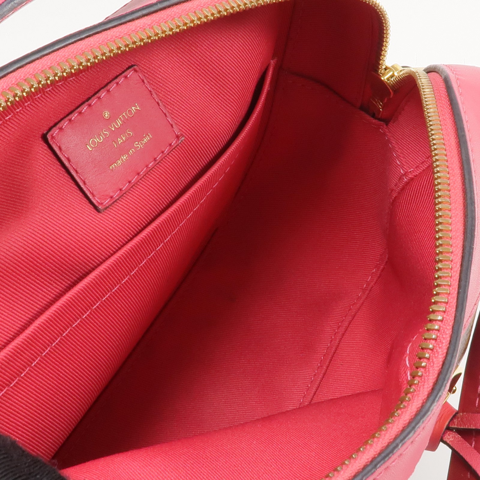 LOUIS VUITTON Monogram Saintonge金扣手挽肩背兩用袋