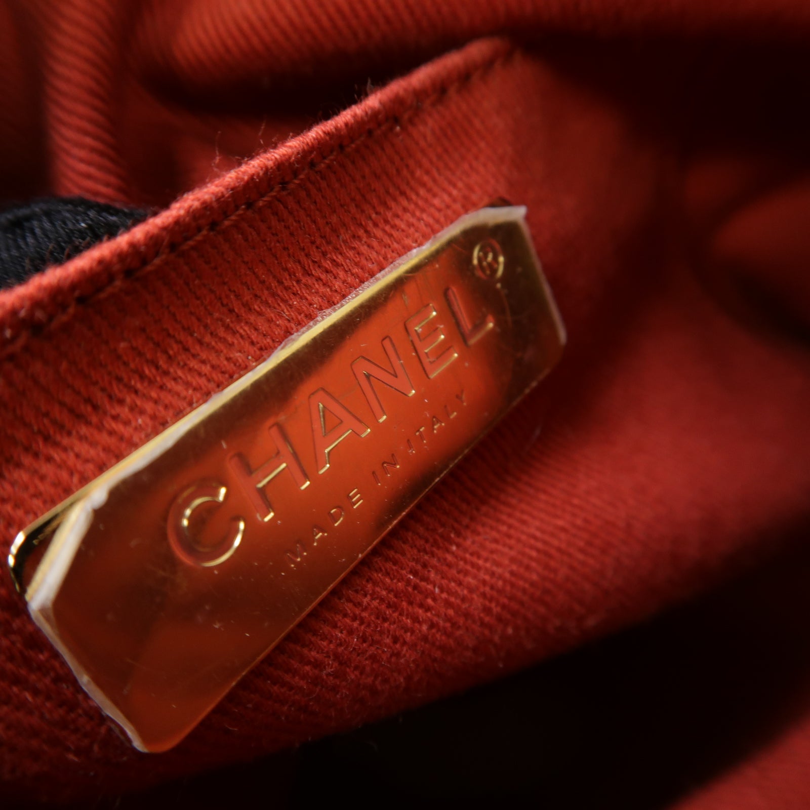 CHANEL **【激減優惠】菱格牛皮皮革Chain Shoulder Bag金扣鏈帶肩背袋黒色