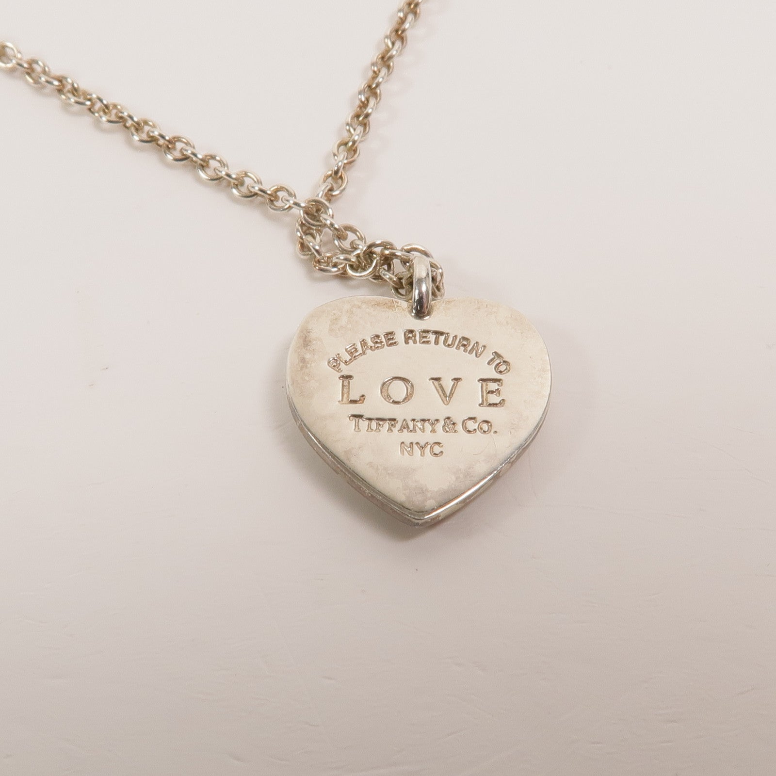 TIFFANY＆CO 925純銀Heart Rock and Key Bracelet手鏈