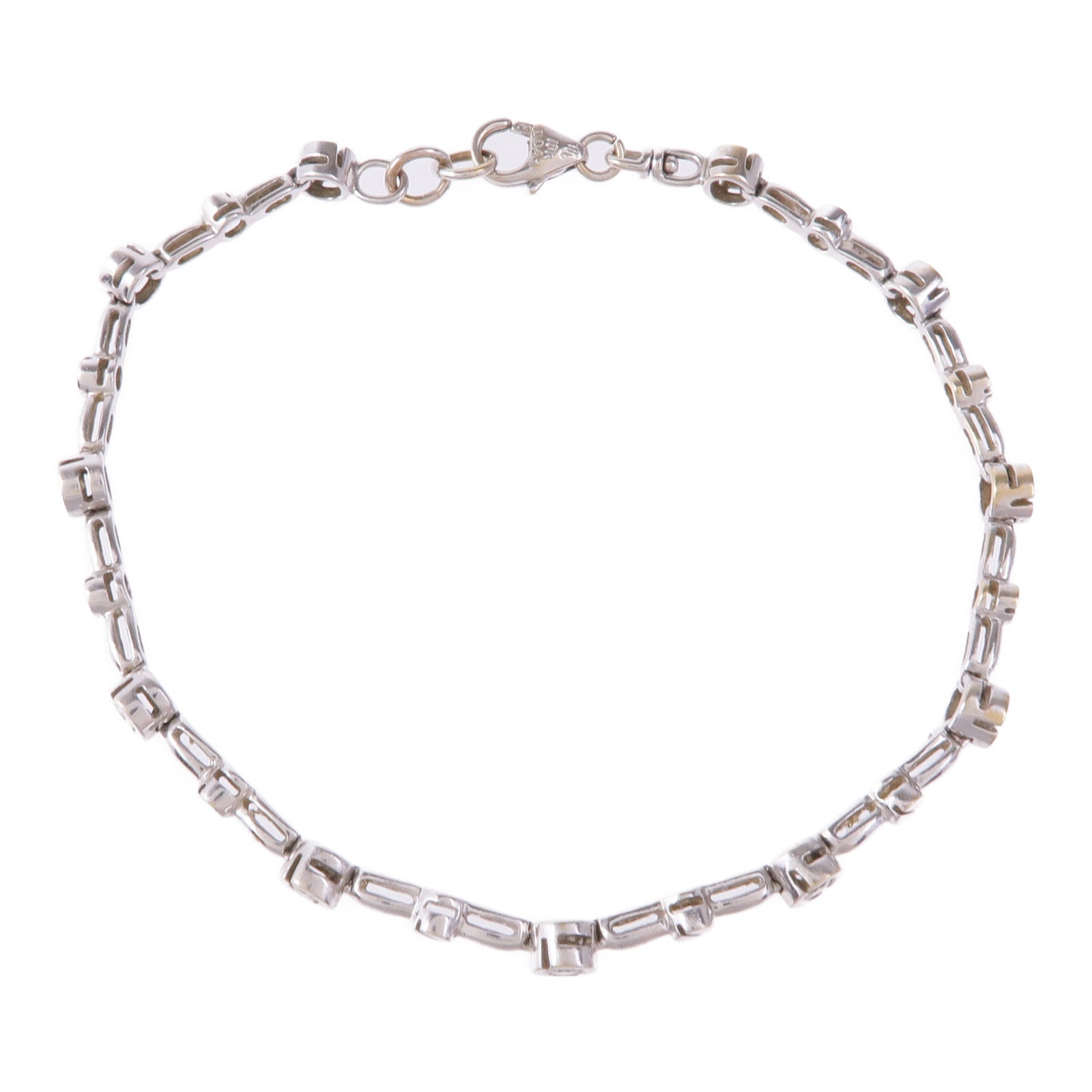 JEWELRY 18K白金Diamond Bracelet鑽石手鏈