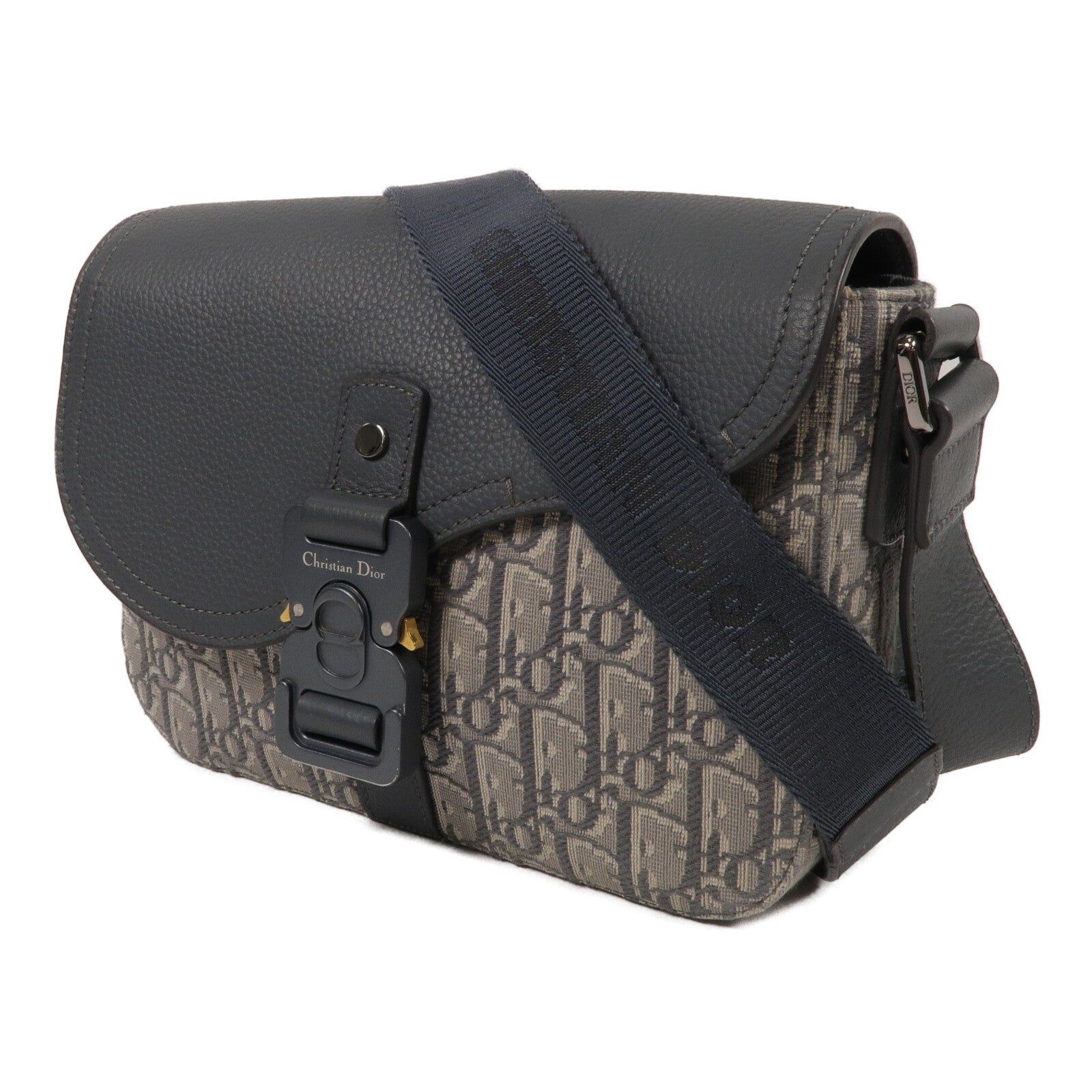 Dior Oblique帆布Saddle Messenger Small肩背袋