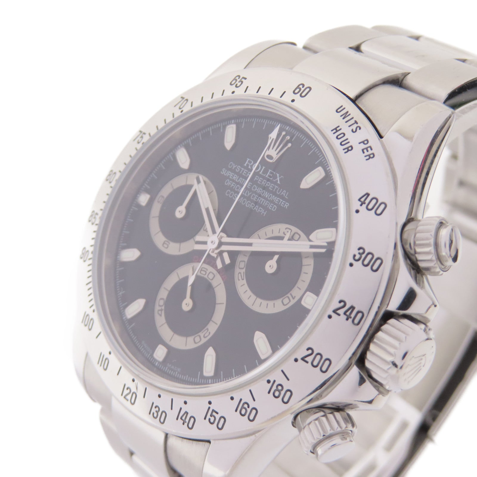 ROLEX Daytona不鏽鋼手錶自動機芯黑色