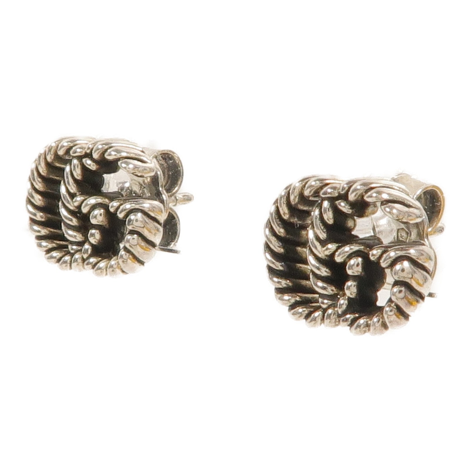 GUCCI 925純銀Marmont Stud Earrings耳環