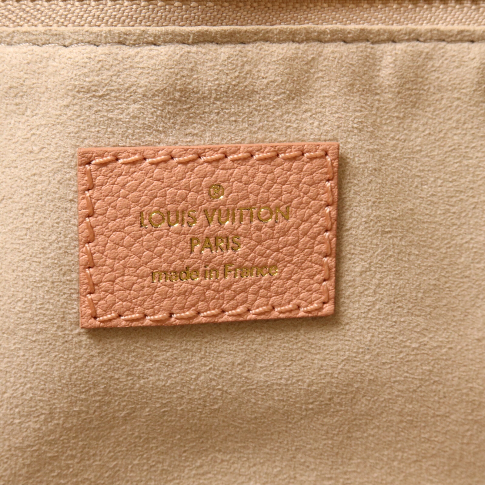 LOUIS VUITTON Monogram Empreinte Neverfull MM手挽袋