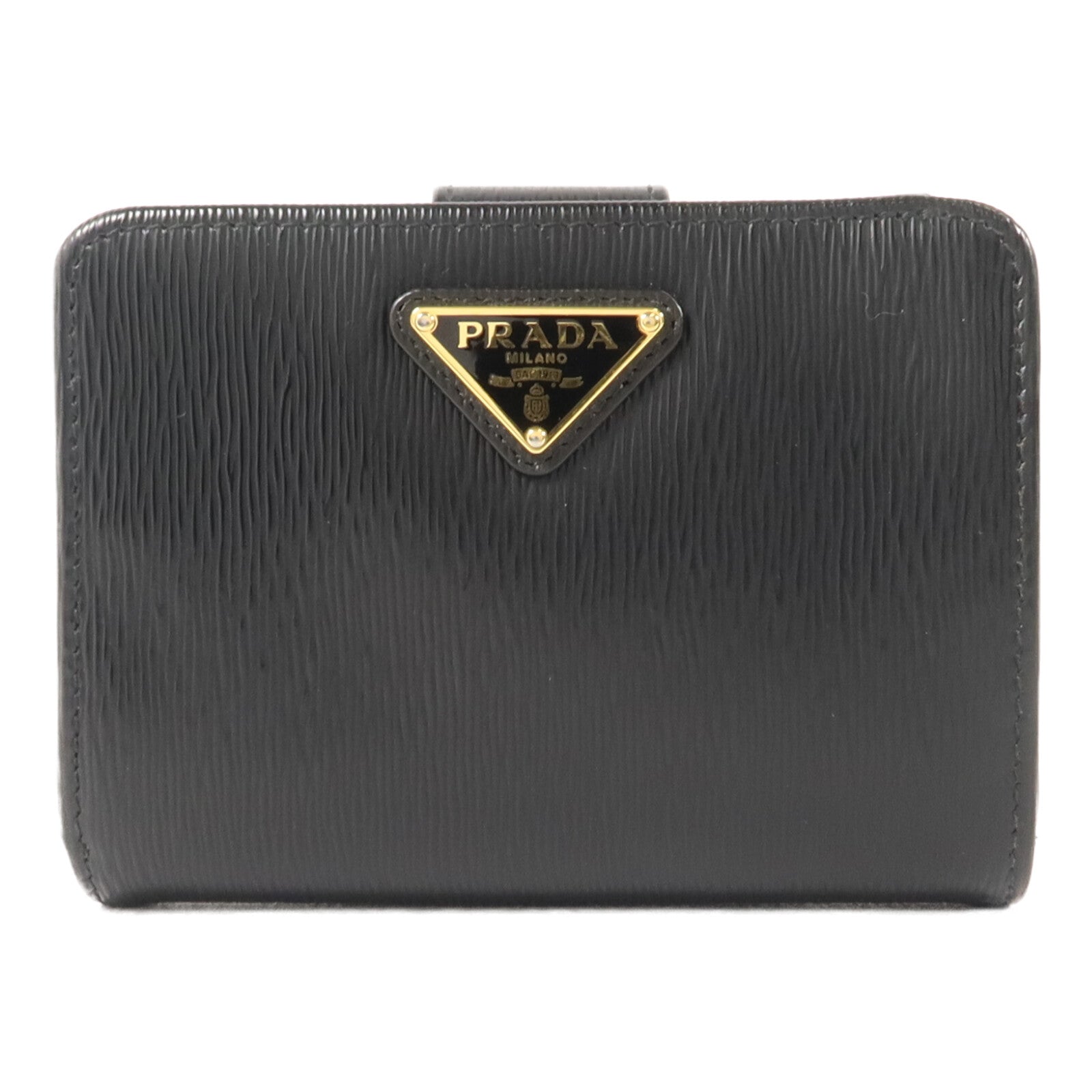PRADA Saffiano皮革Bifold Wallet錢包