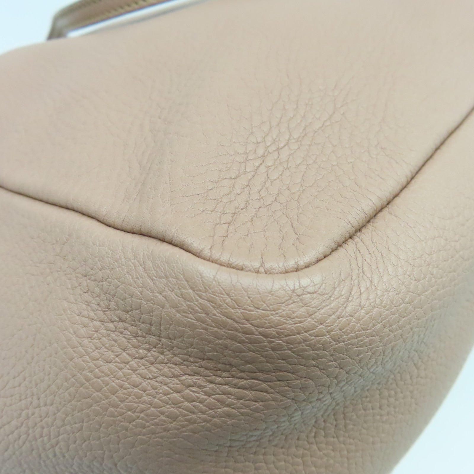 GUCCI 【激減優惠】牛皮皮革Tote Bag金扣肩背袋粉紅色