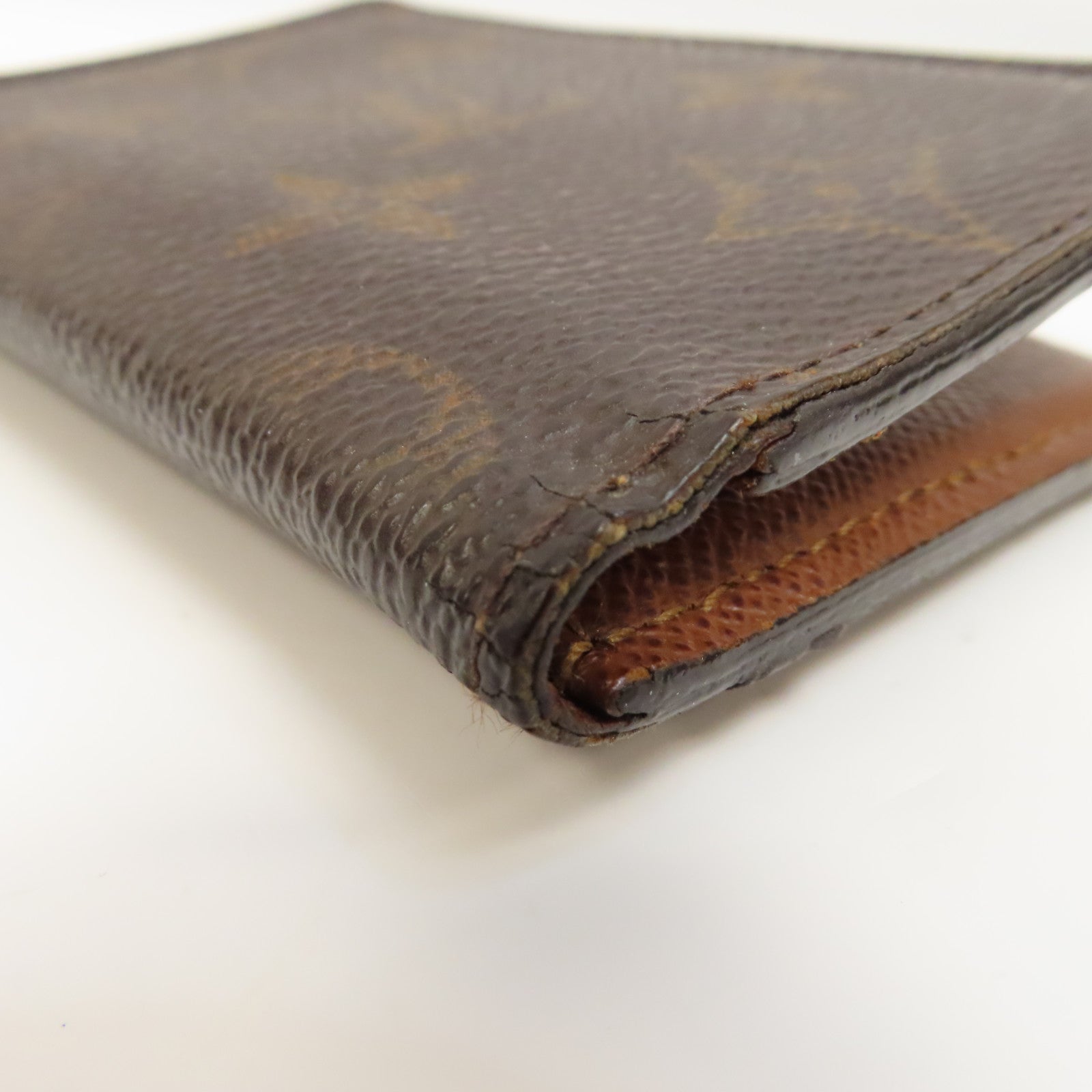 LOUIS VUITTON Monogram Card Case卡片套啡色