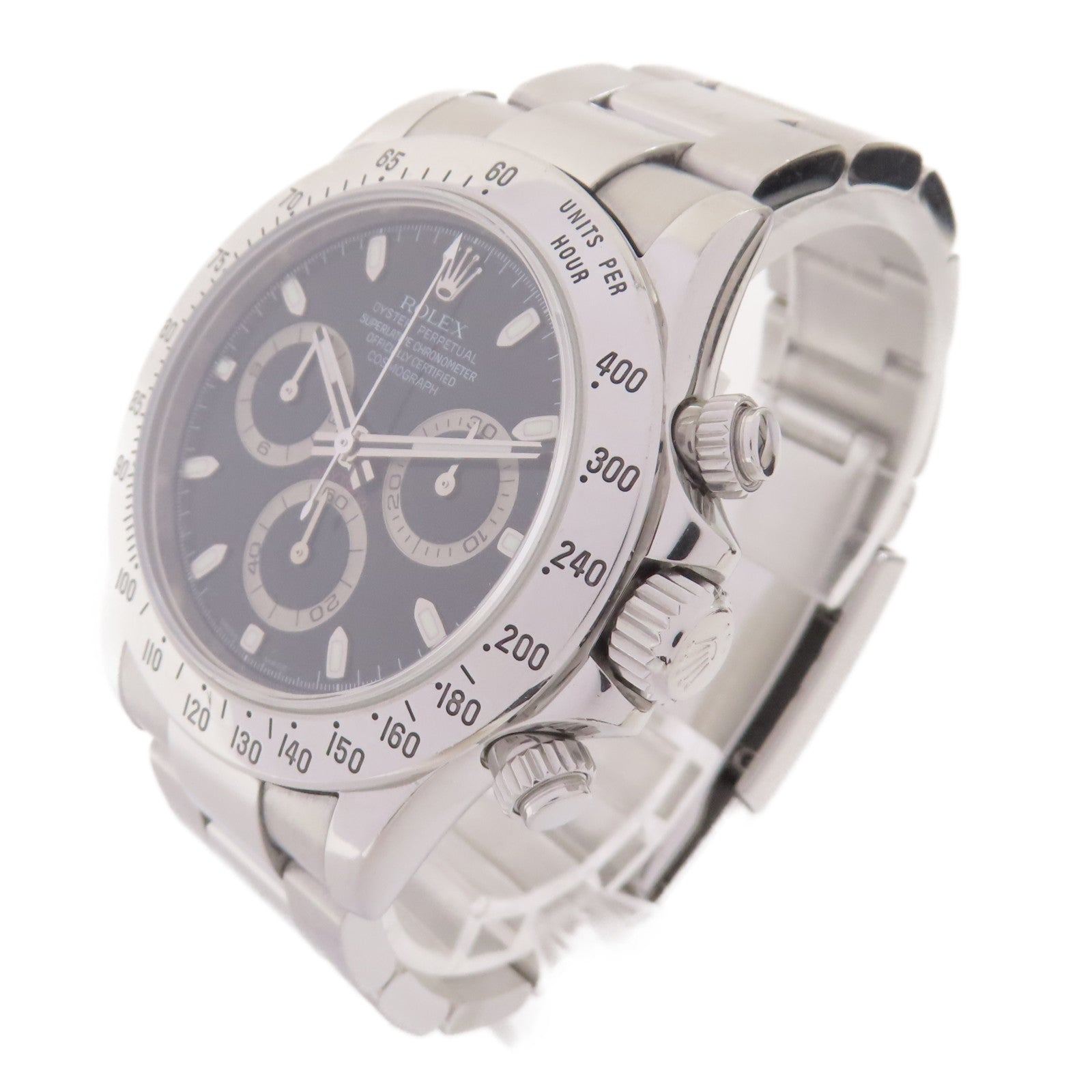 ROLEX Daytona不鏽鋼手錶自動機芯黑色