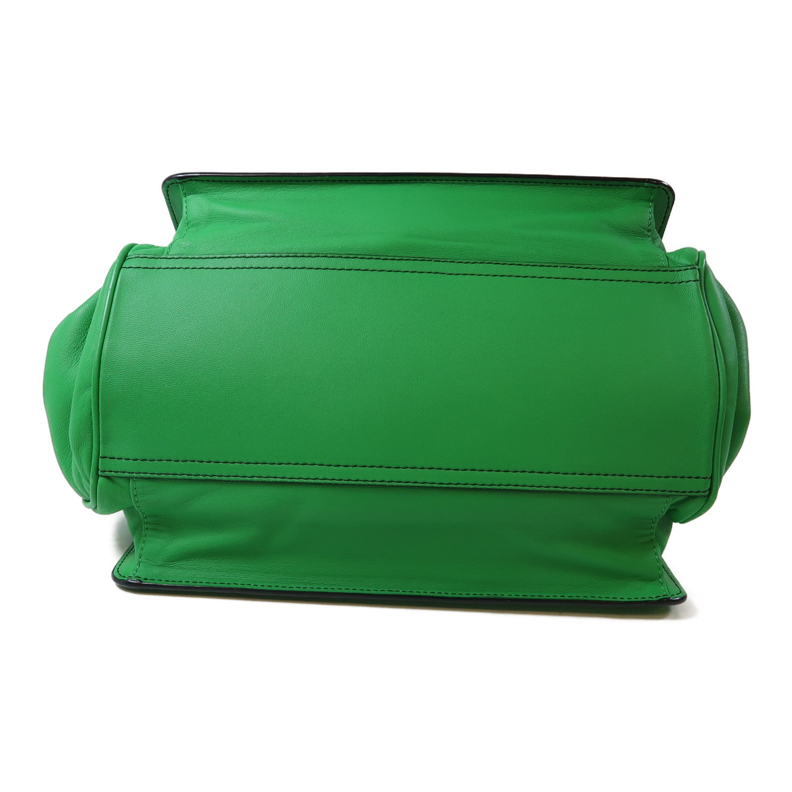 BOTTEGA VENETA 織紋牛皮皮革Shoulder Bag肩背袋綠色