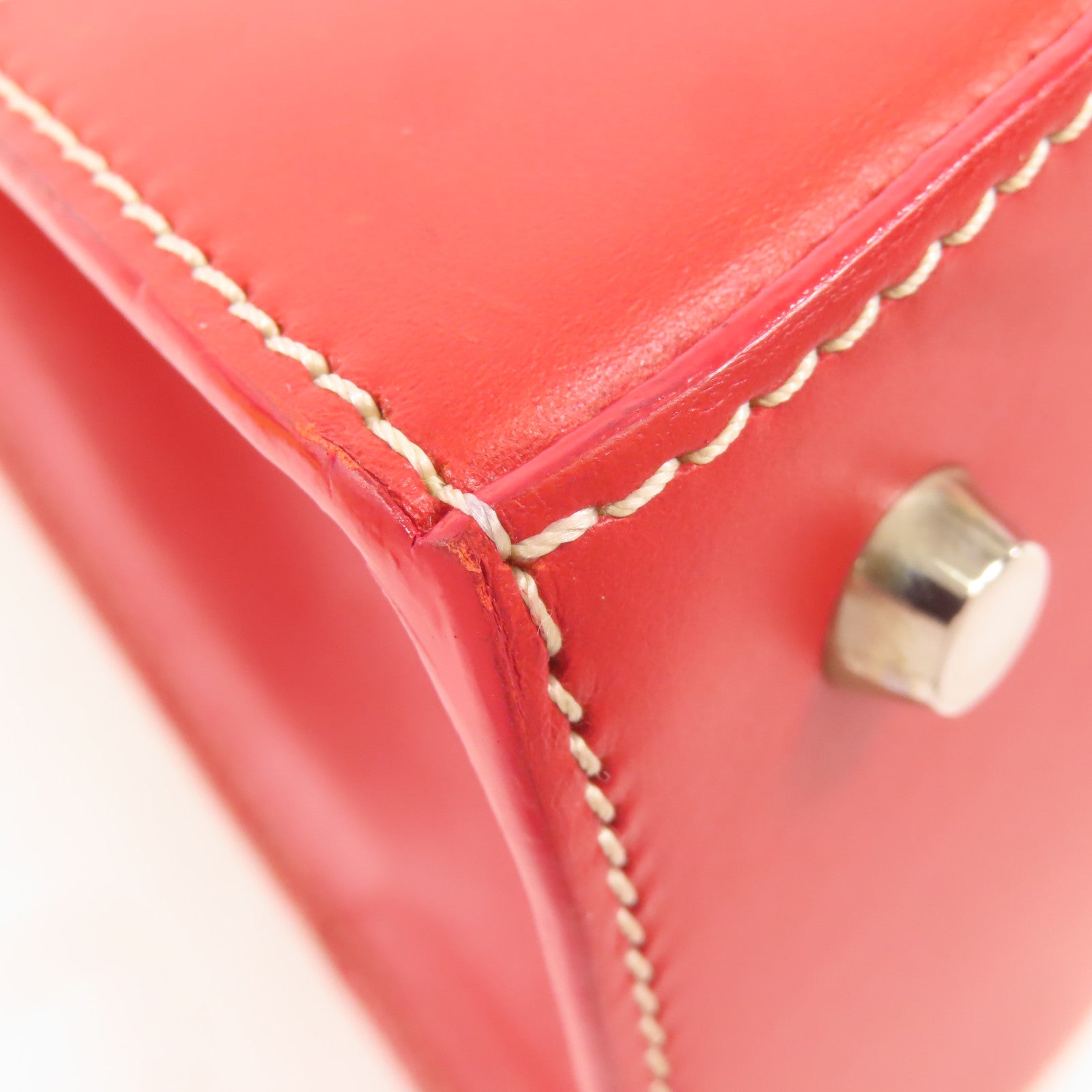 GOYARD 塗層帆布/皮革Saigon PM Handbag銀扣手挽袋