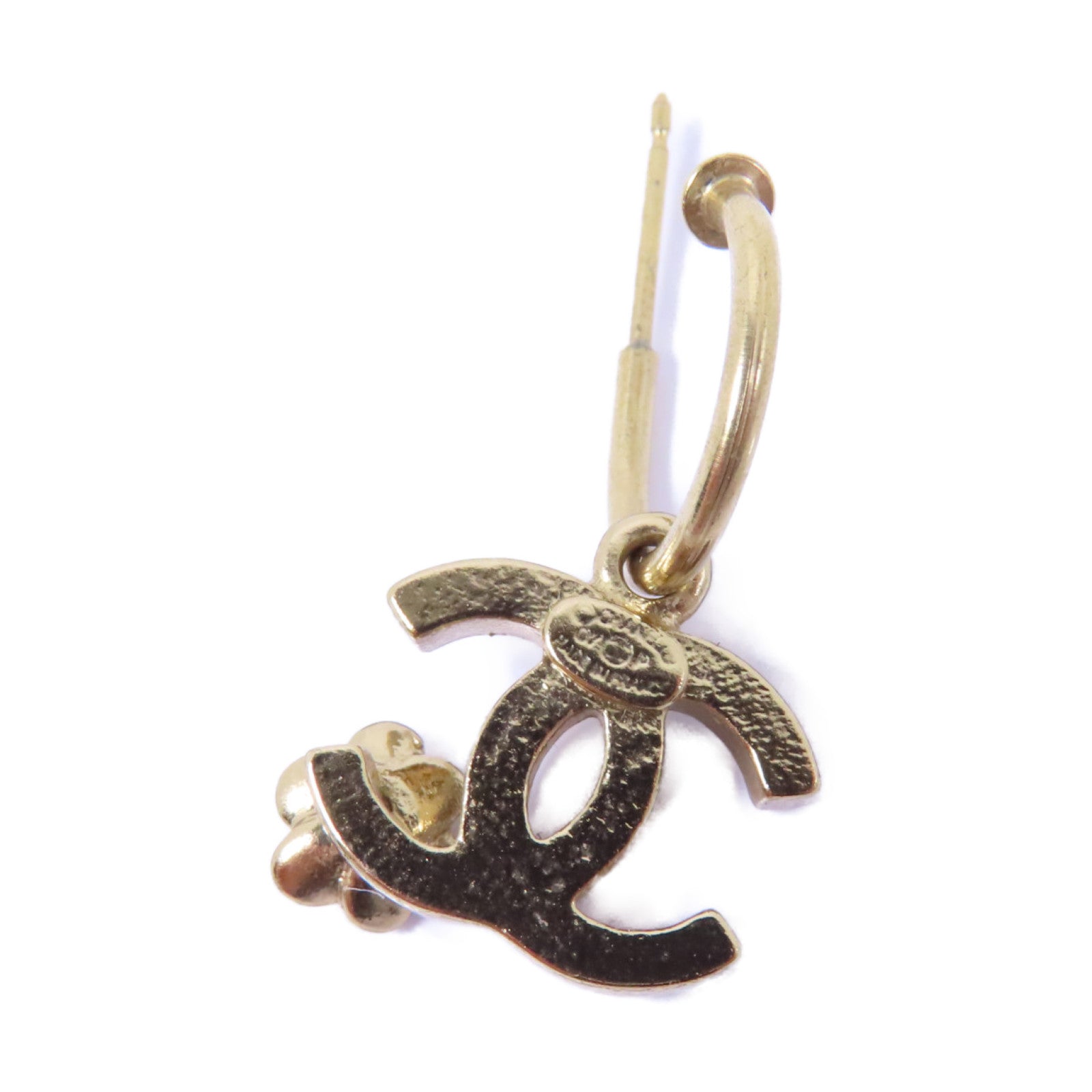 CHANEL 金屬Earrings耳環金色