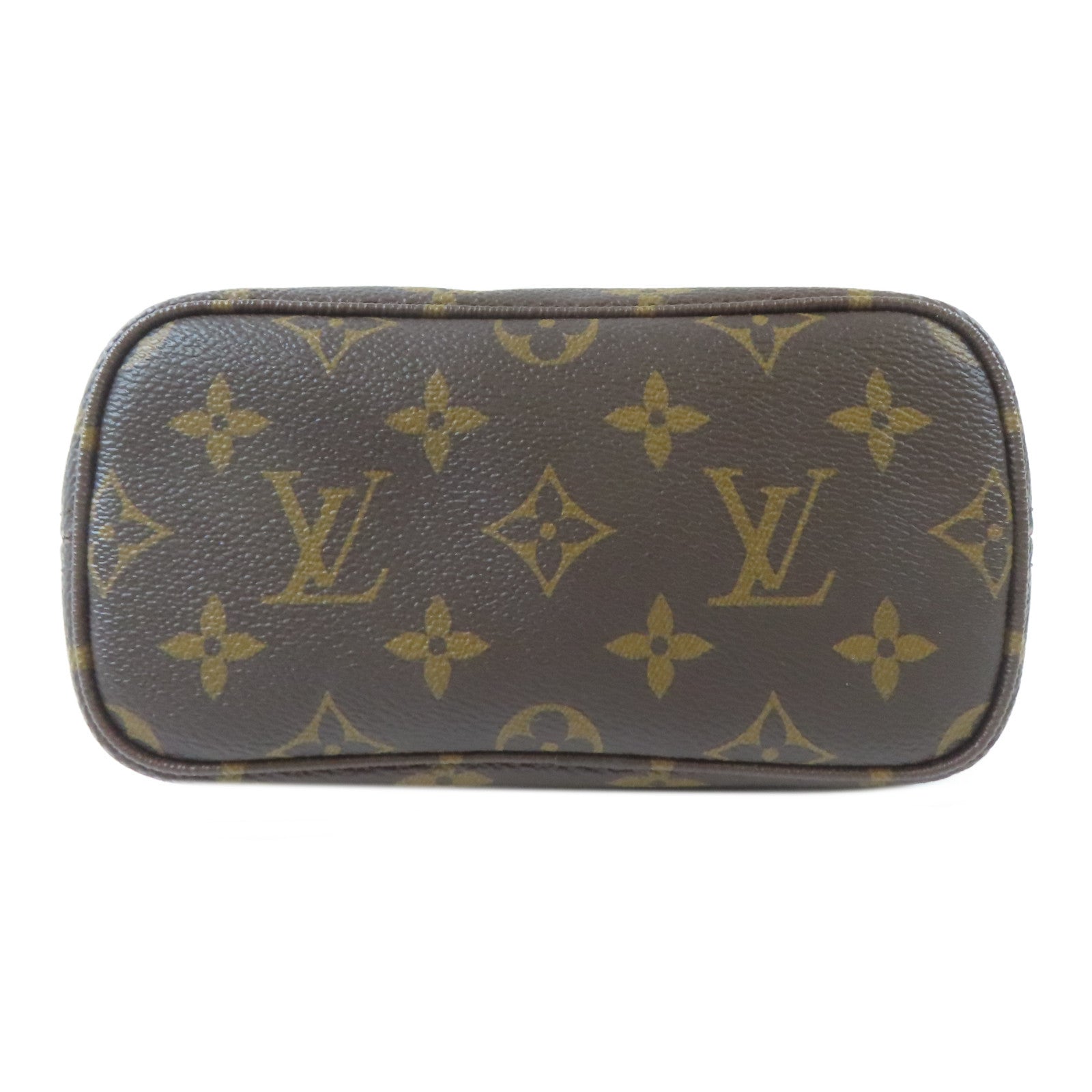 LOUIS VUITTON Monogram Neverfull BB金扣手挽肩背兩用袋啡色