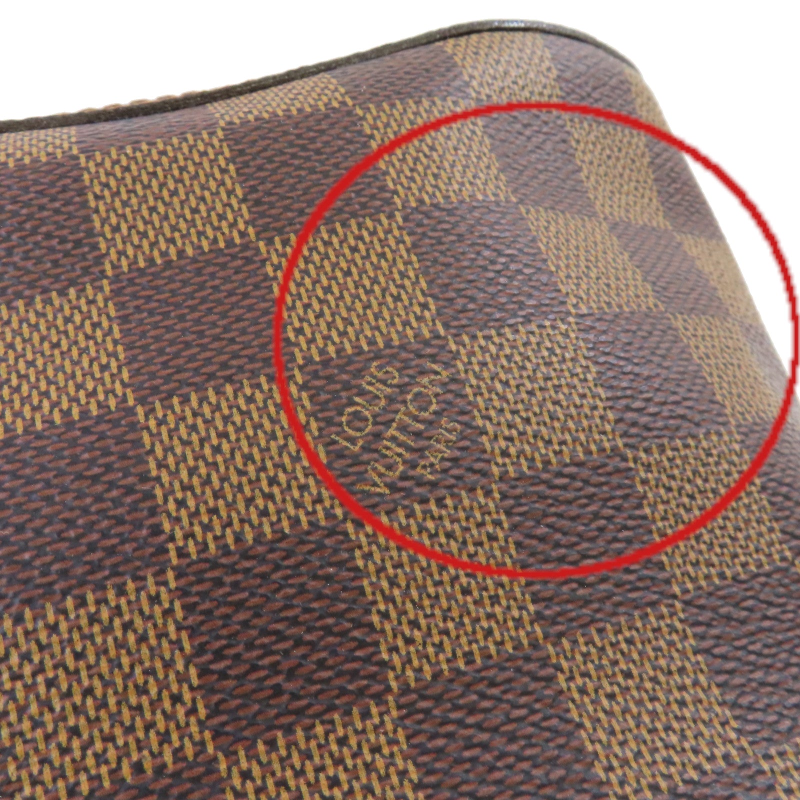 LOUIS VUITTON Damier Ebene Geronimos waist Bag金扣腰包啡色